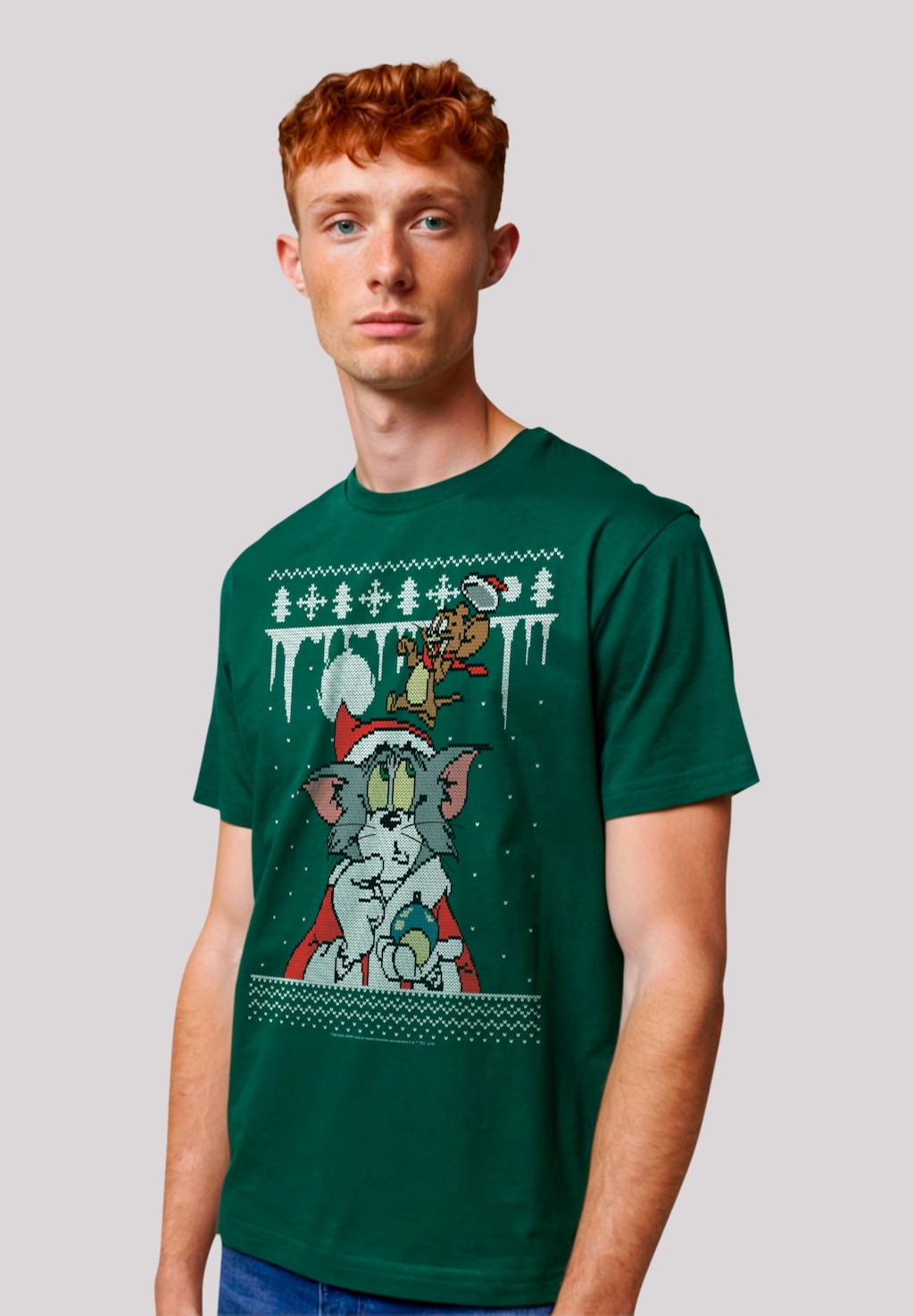 F4NT4STIC T-Shirt "Tom And Jerry Christmas Isle", Premium Qualität günstig online kaufen