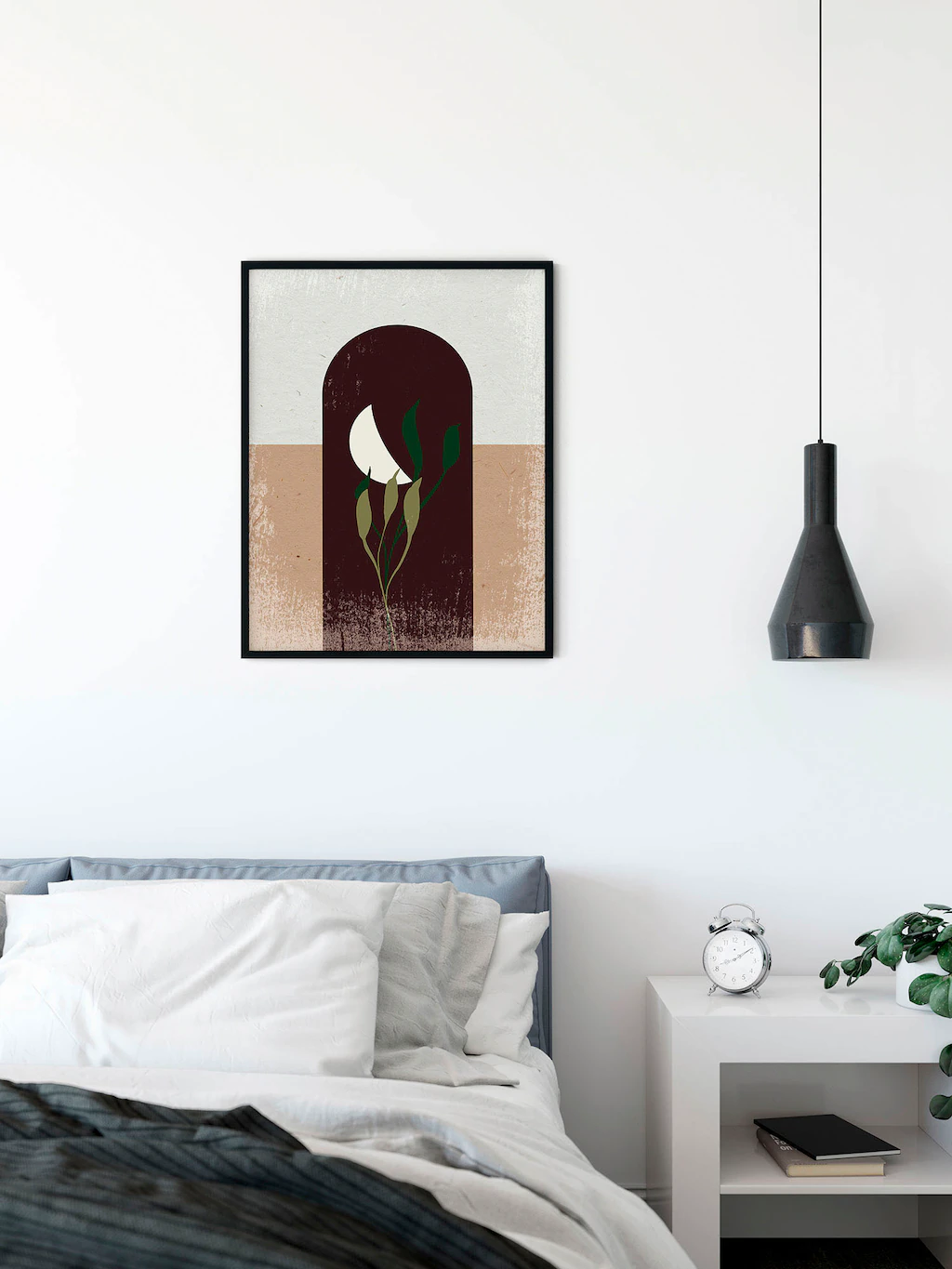 Komar Wandbild "Silence Half Moon", (1 St.), Deutsches Premium-Poster Fotop günstig online kaufen