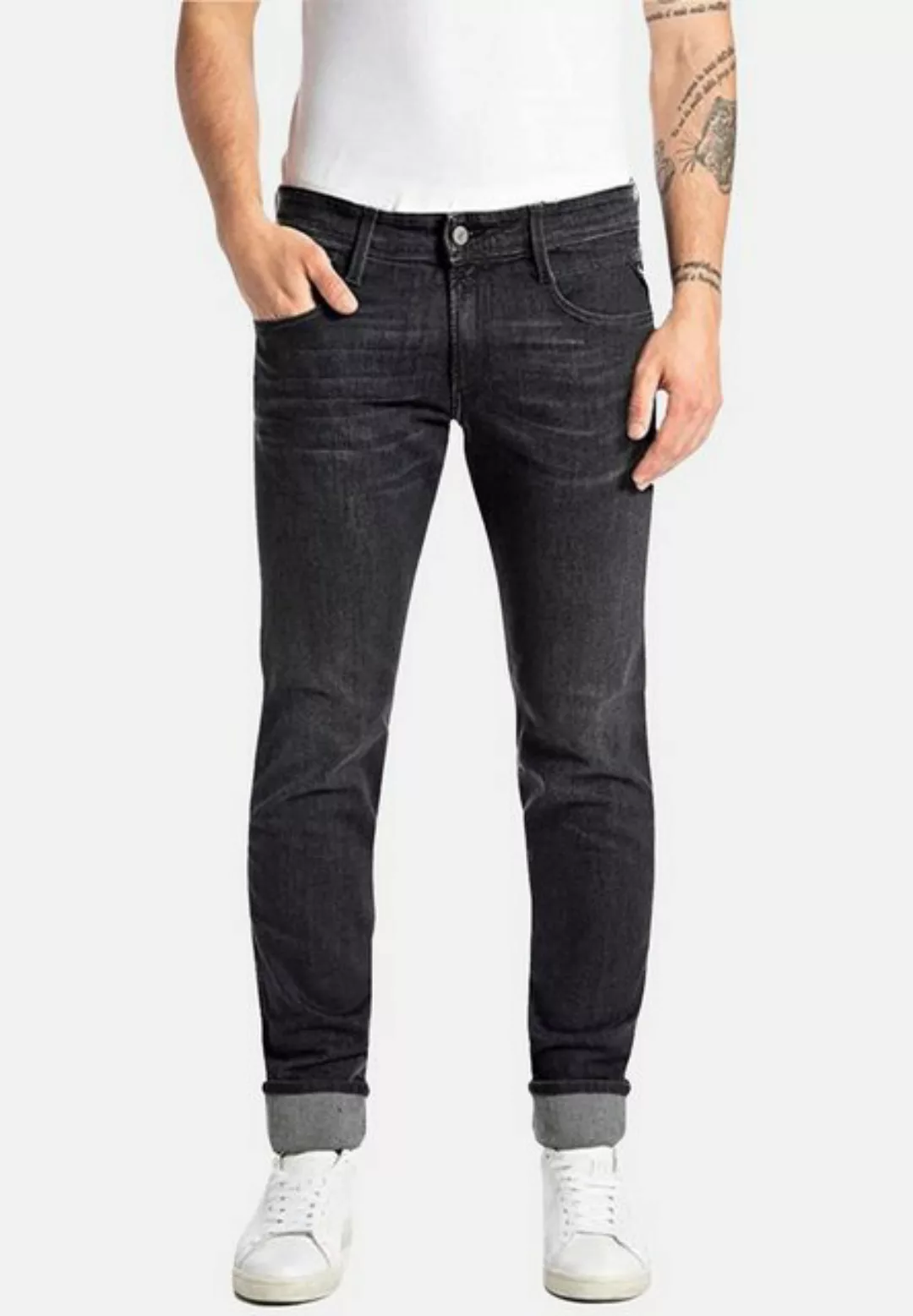 Replay 5-Pocket-Jeans Jeans Anbass 5-Pocket-Style Hose günstig online kaufen