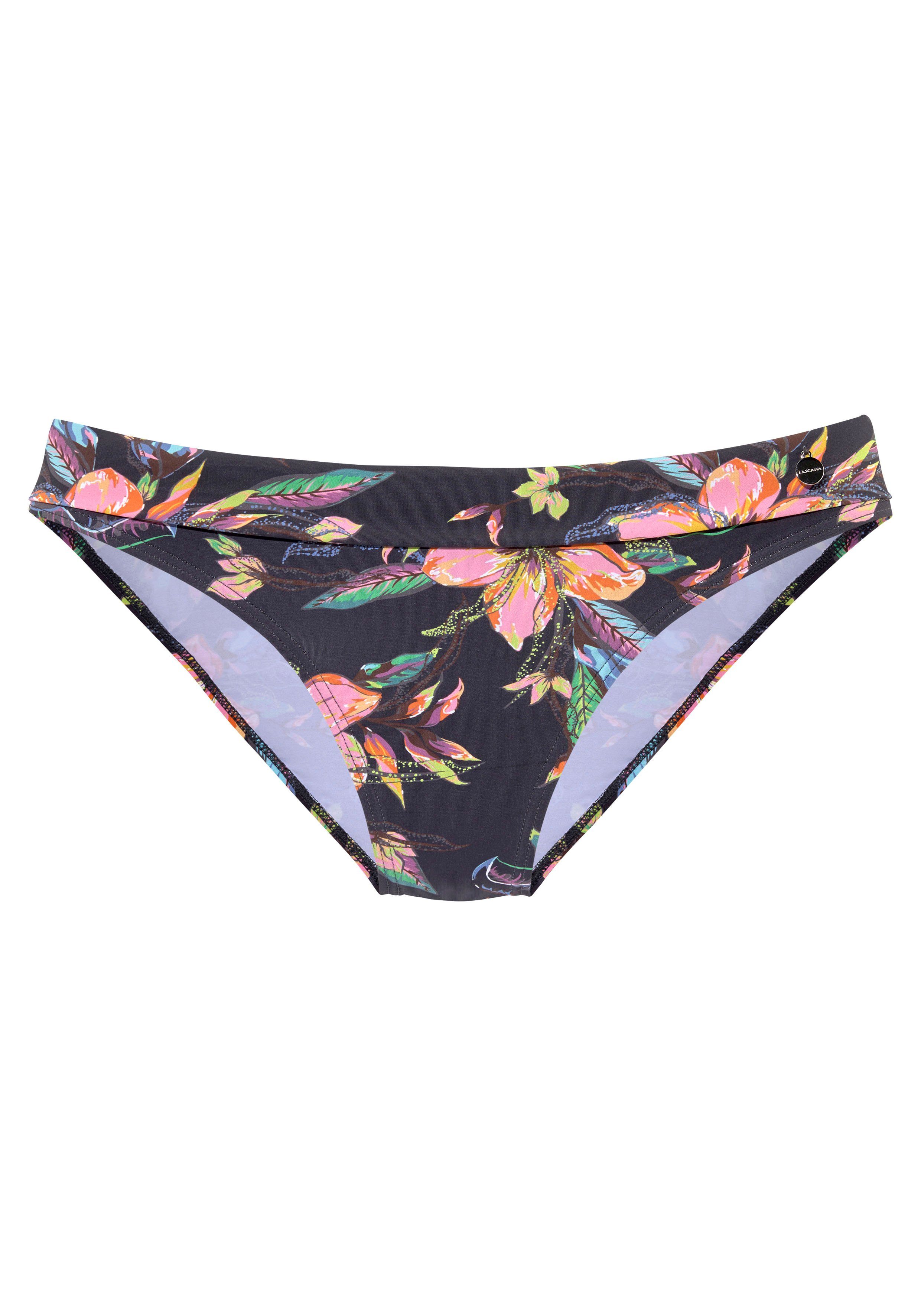 LASCANA Bikini-Hose Malia mit Umschlagbund mit günstig online kaufen