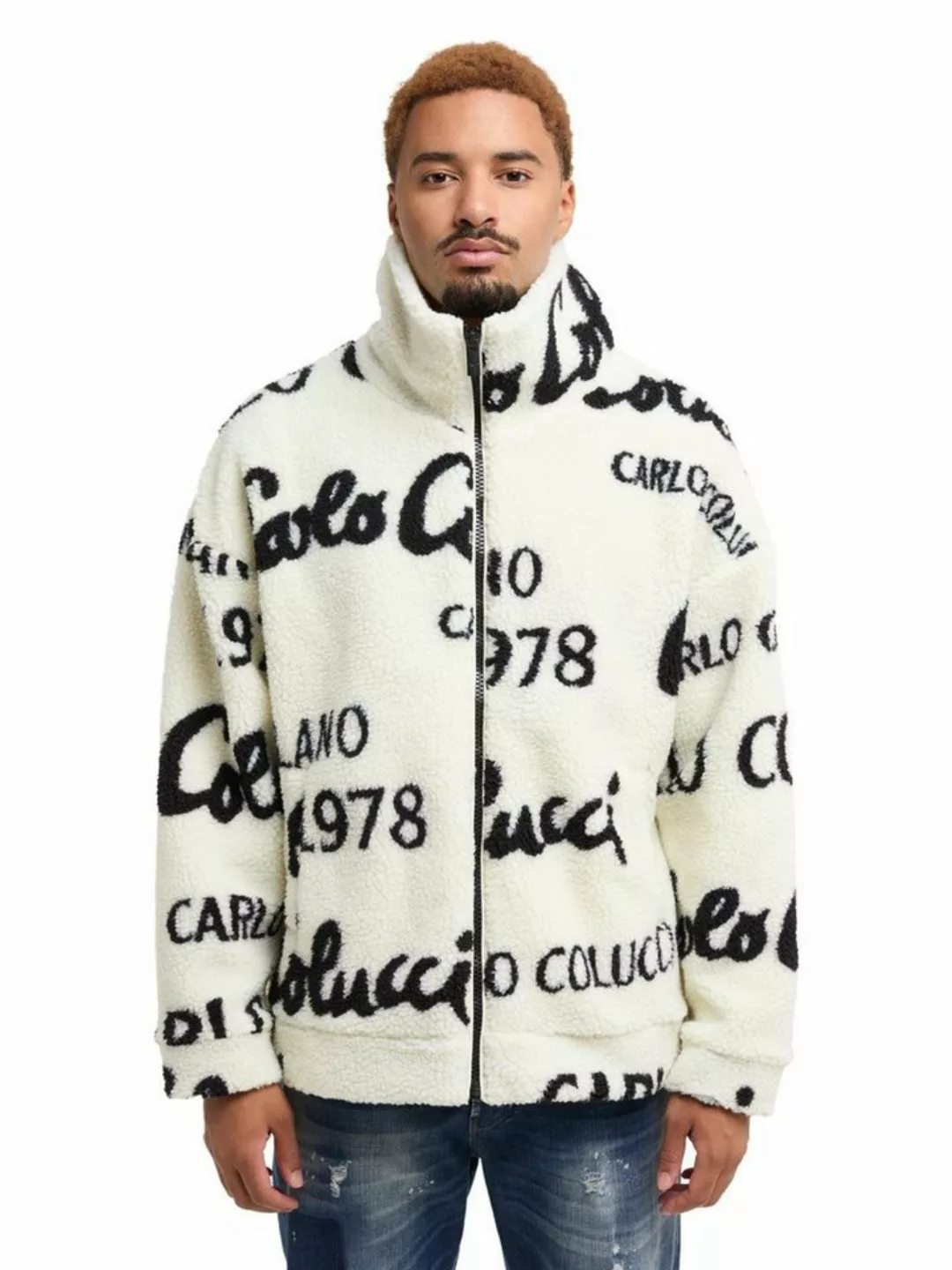 CARLO COLUCCI Sweatjacke DelBuono günstig online kaufen