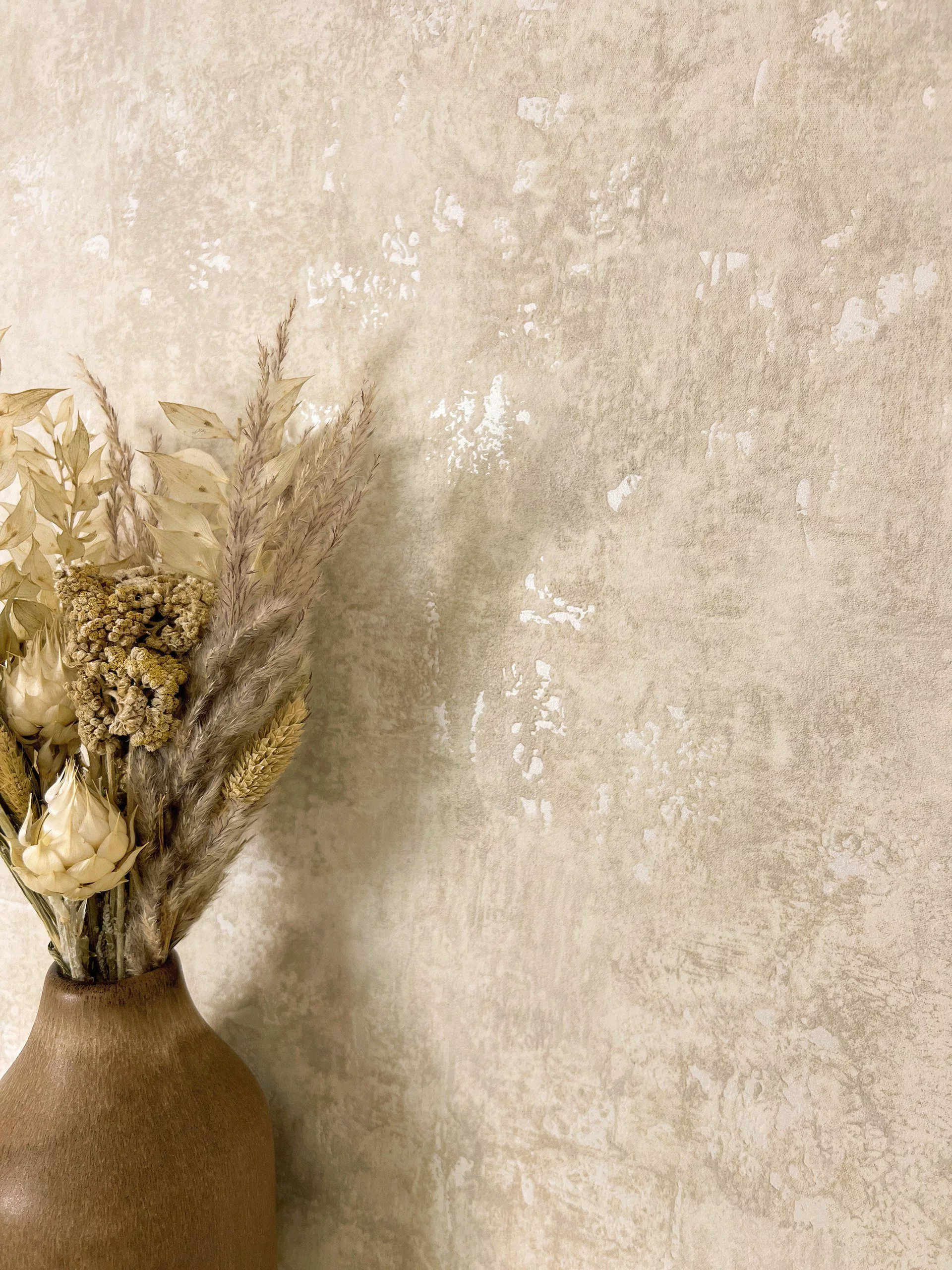 Newroom Vliestapete, Beige Tapete Modern Beton günstig online kaufen