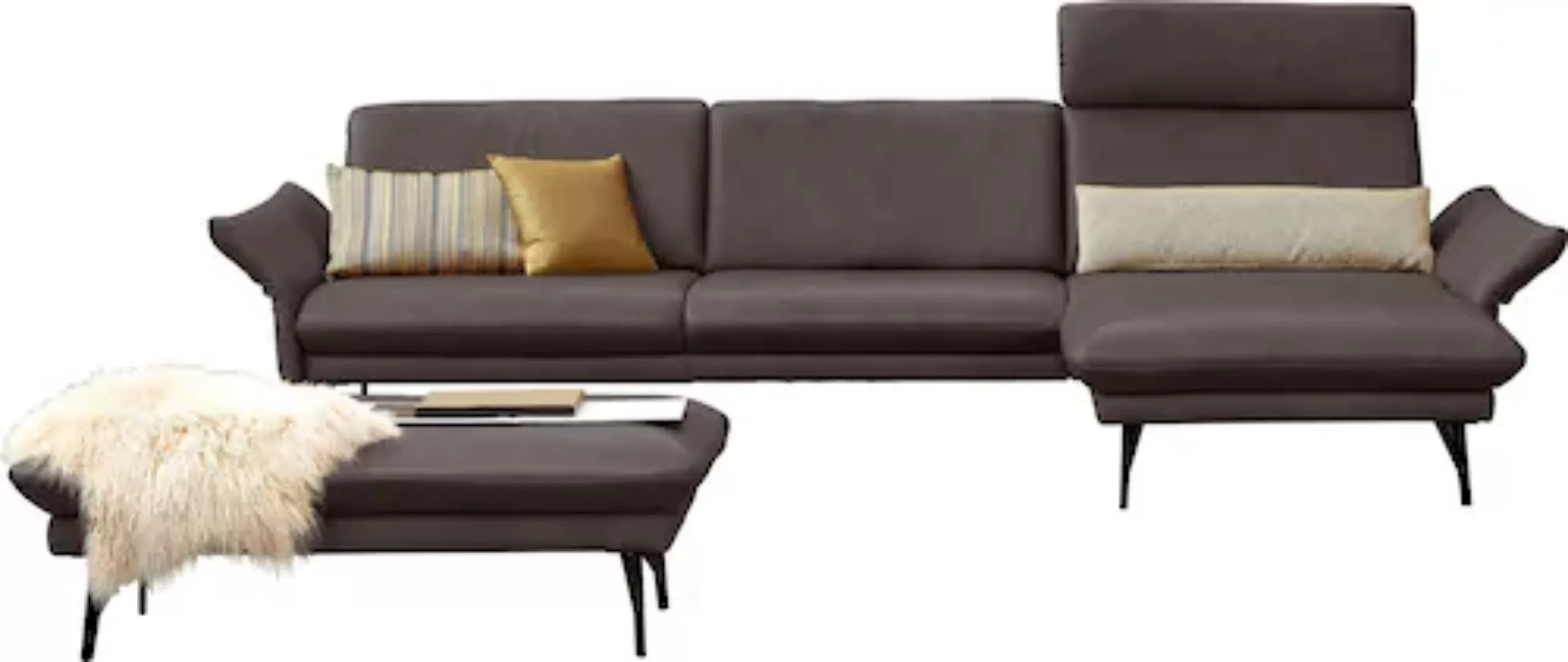 himolla Ecksofa »1928«, (Sofa mit oder ohne Hocker auswählen!) günstig online kaufen