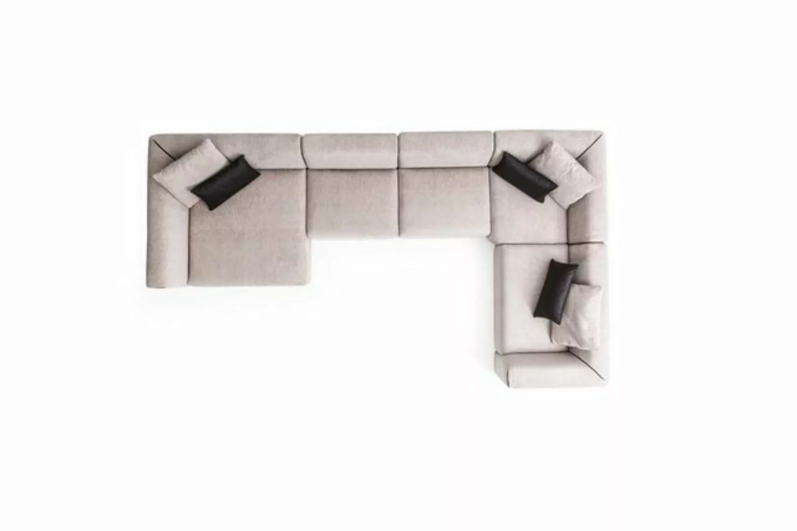 JVmoebel Ecksofa Modernes Ecksofa U-Form Wohnzimmer Stil Sofa Sitzgruppe, M günstig online kaufen