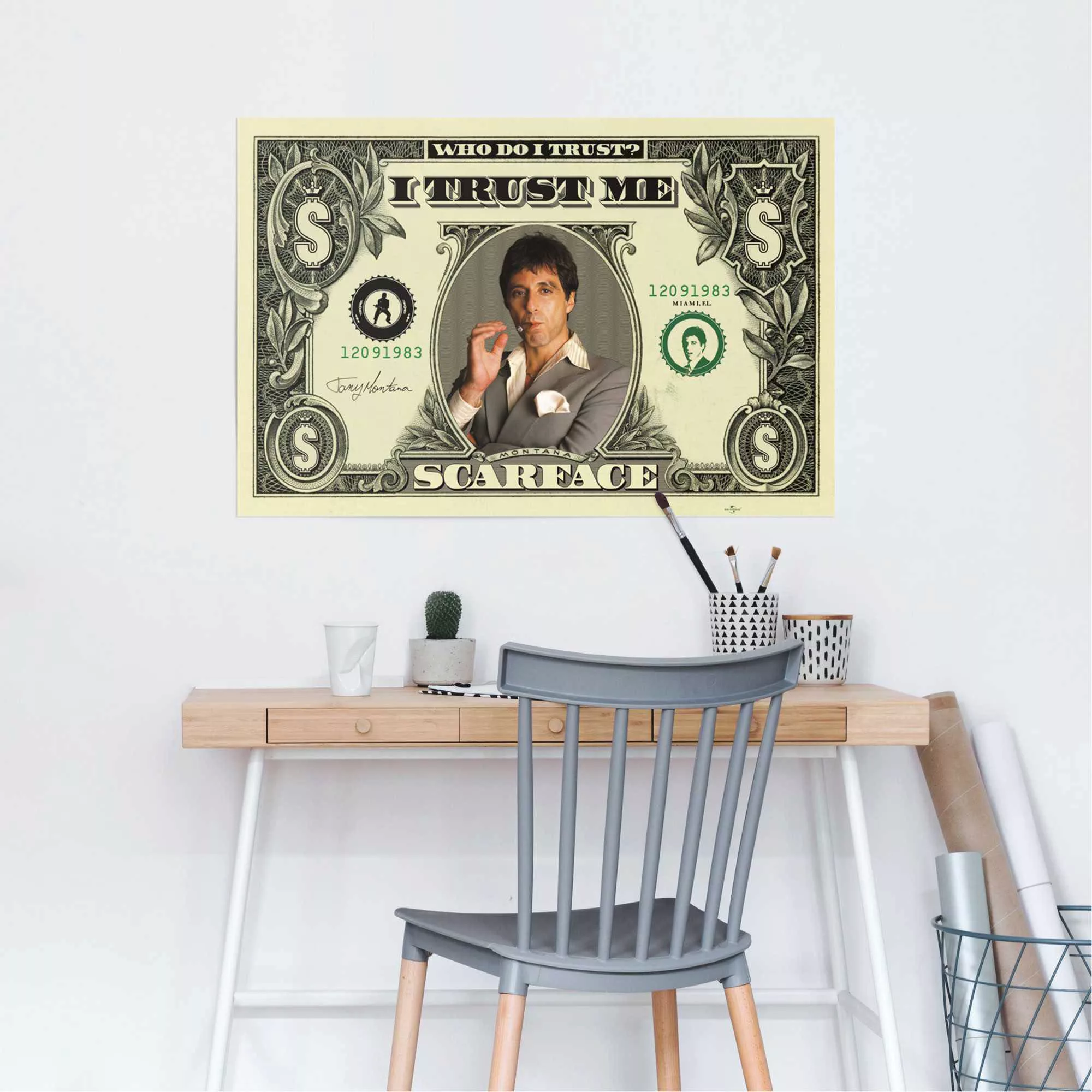 Reinders! Poster »Scarface Dollar«, (1 St.) günstig online kaufen