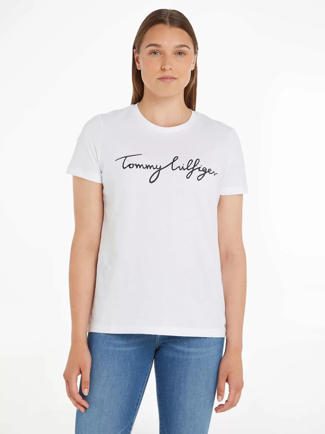 Tommy Hilfiger T-Shirt "HERITAGE CREW NECK GRAPHIC TEE", mit Tommy Hilfiger günstig online kaufen