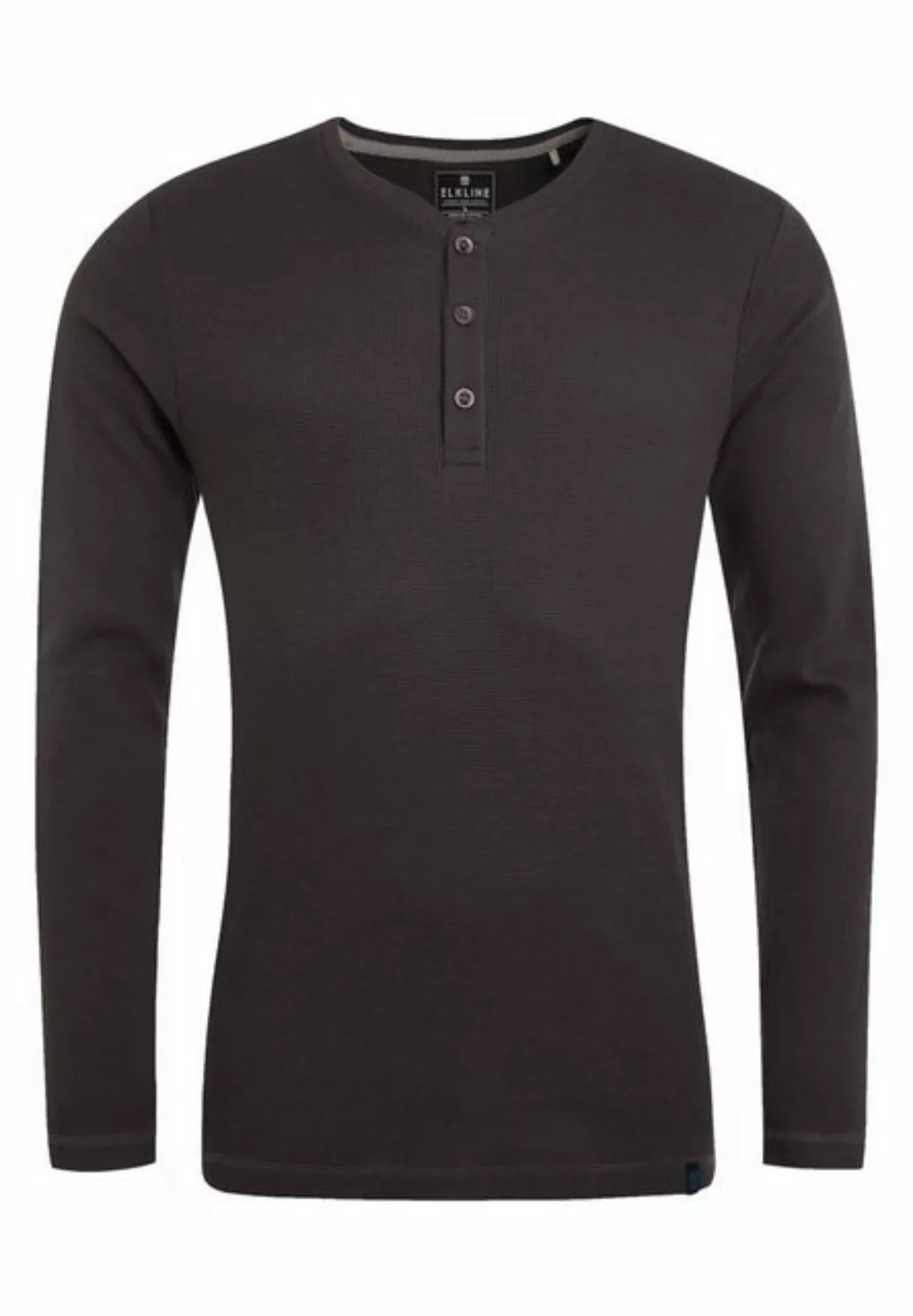 Elkline Langarmshirt Whereever Longsleeve Henley Style günstig online kaufen