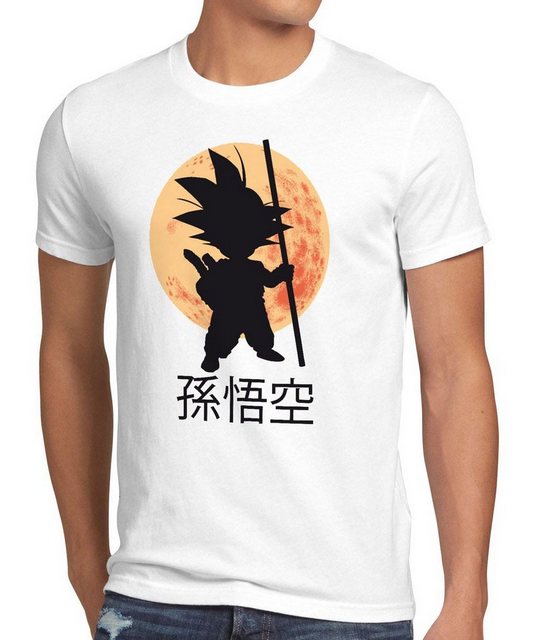 style3 T-Shirt Goku Mond Ball Krillin Roshi Anime vegeta songoku dragonball günstig online kaufen