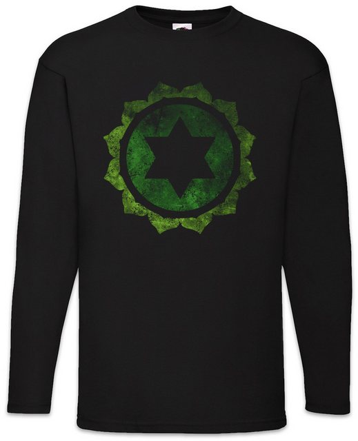 Urban Backwoods Langarmshirt Chakra Anahata Langarm T-Shirt Herz Herzchakra günstig online kaufen