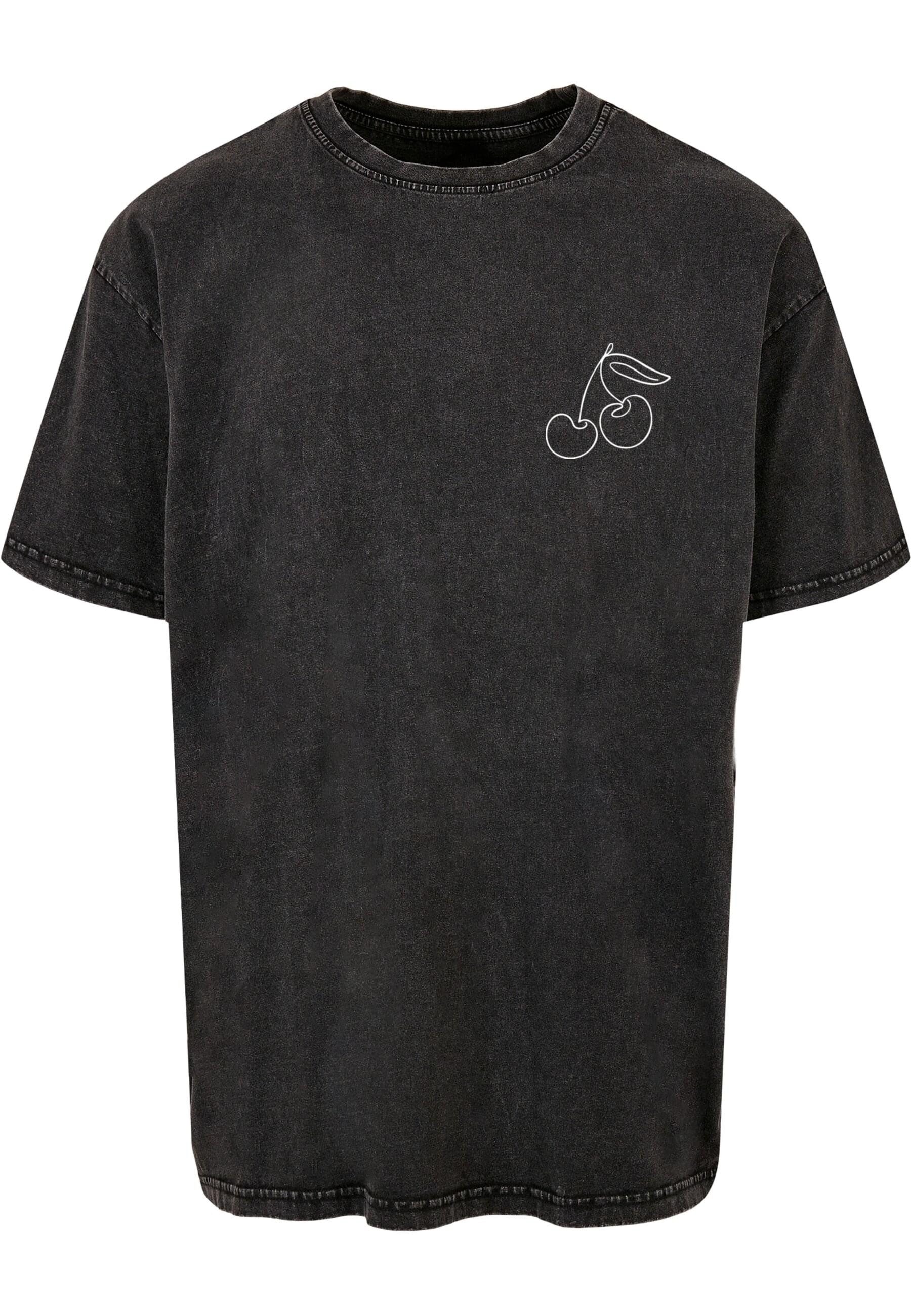 Merchcode T-Shirt "Merchcode Herren Cherry Acid Washed Oversize Tee", (1 tl günstig online kaufen