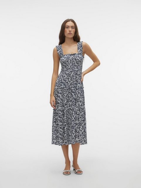 Vero Moda Sommerkleid VMMENNY SL SMOCK CALF DRESS WVN GA günstig online kaufen