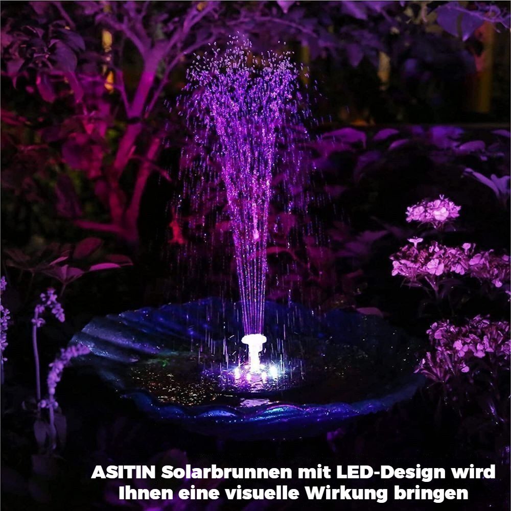 BlingBin Gartenbrunnen 3W Solar Solarbrunnen mit günstig online kaufen