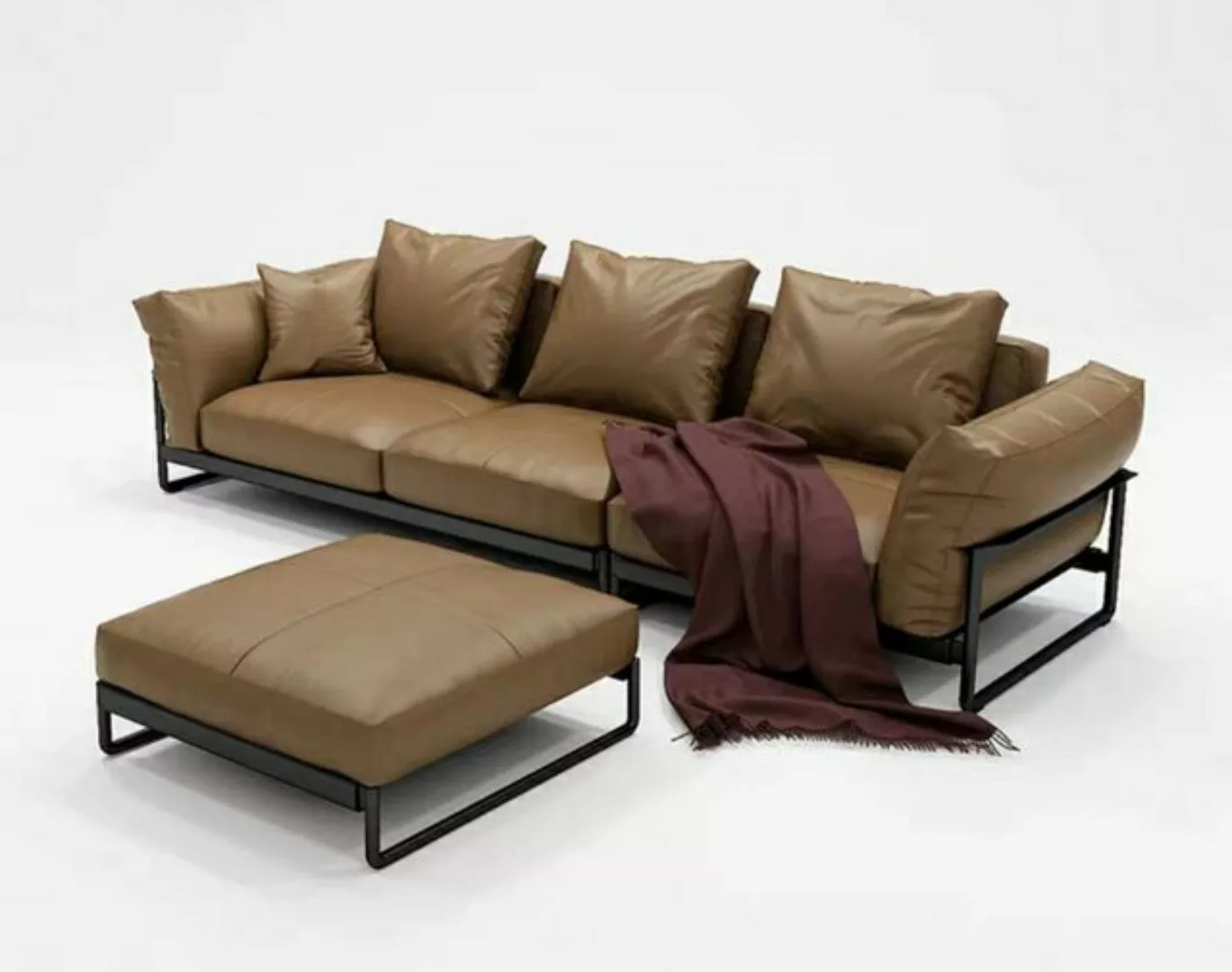 JVmoebel 3-Sitzer Design Möbel Sofa Coch 3 Sitz Polster Sofas Wohnzimmer Co günstig online kaufen