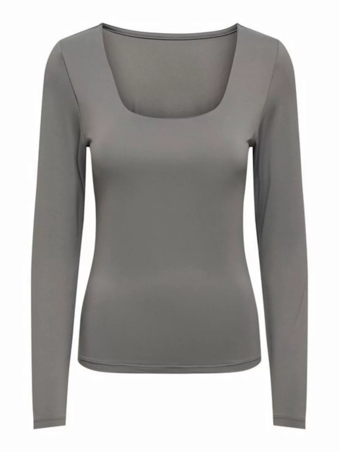 ONLY Blusenshirt ONLEA L/S 2-WAY DEEP NECK TOP JRS N günstig online kaufen