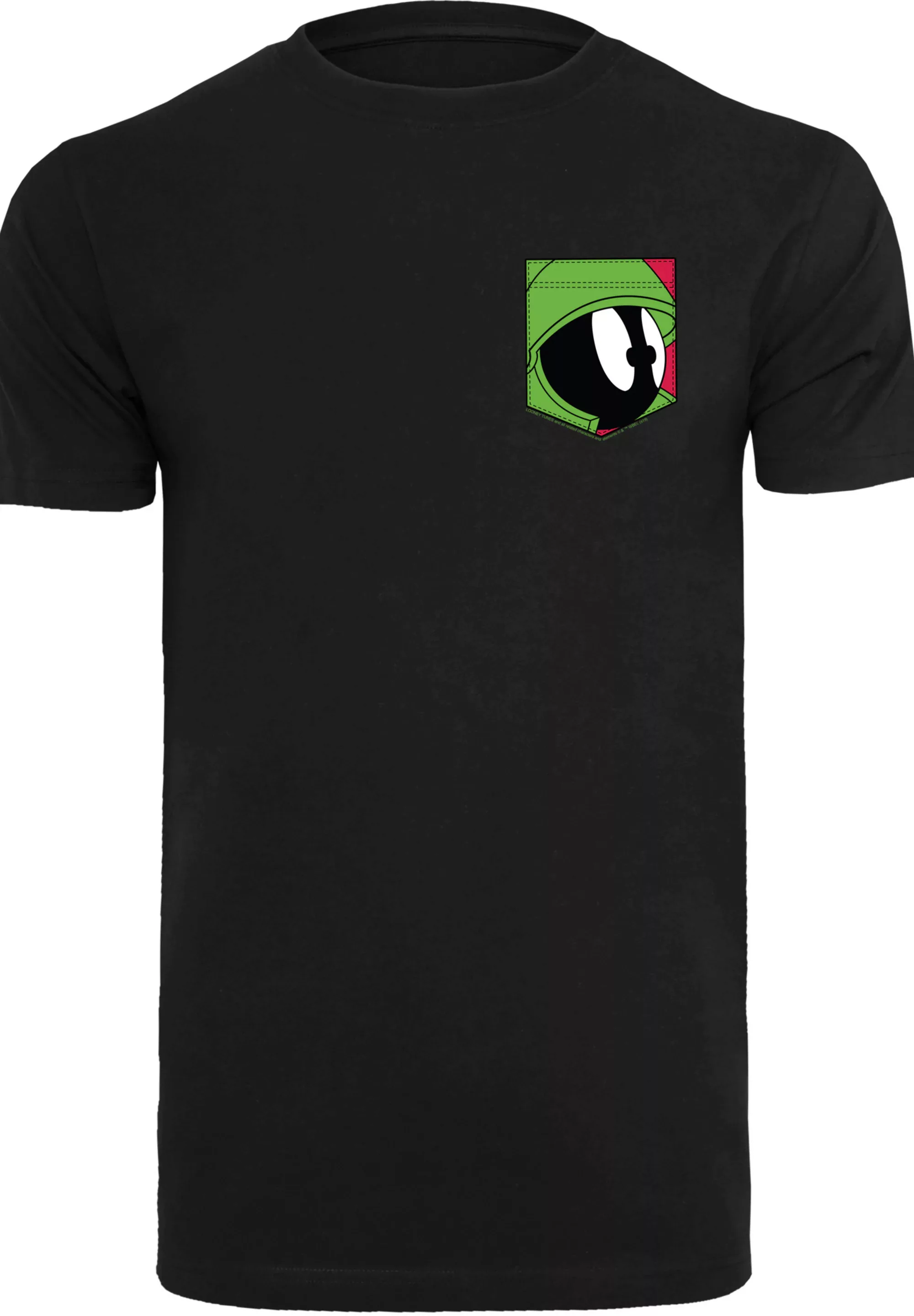 F4NT4STIC T-Shirt "Looney Tunes Marvin The Martian Face Faux Pocket", Print günstig online kaufen