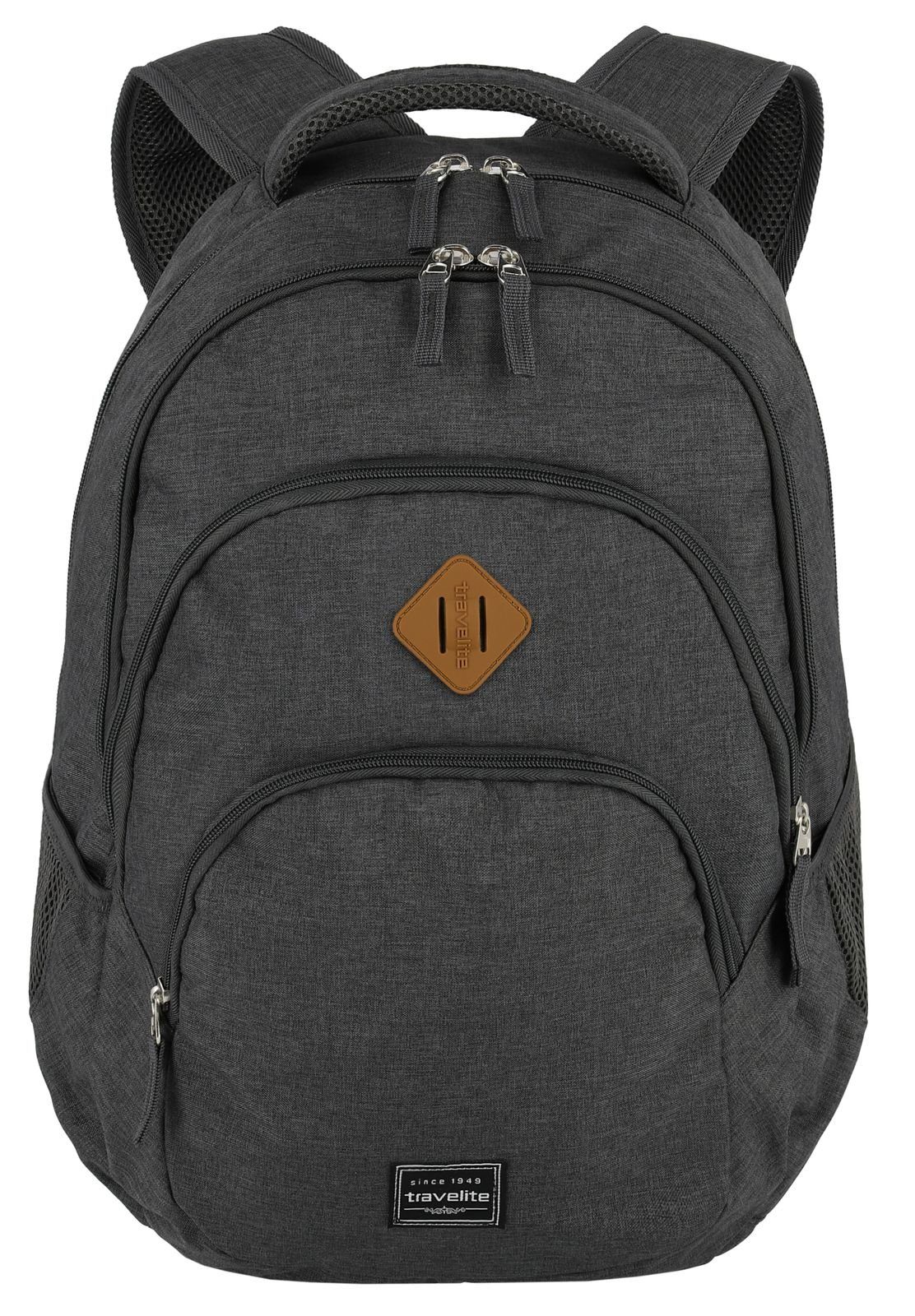 travelite Laptoprucksack BASICS Melange, Freizeitrucksack Arbeitsrucksack günstig online kaufen