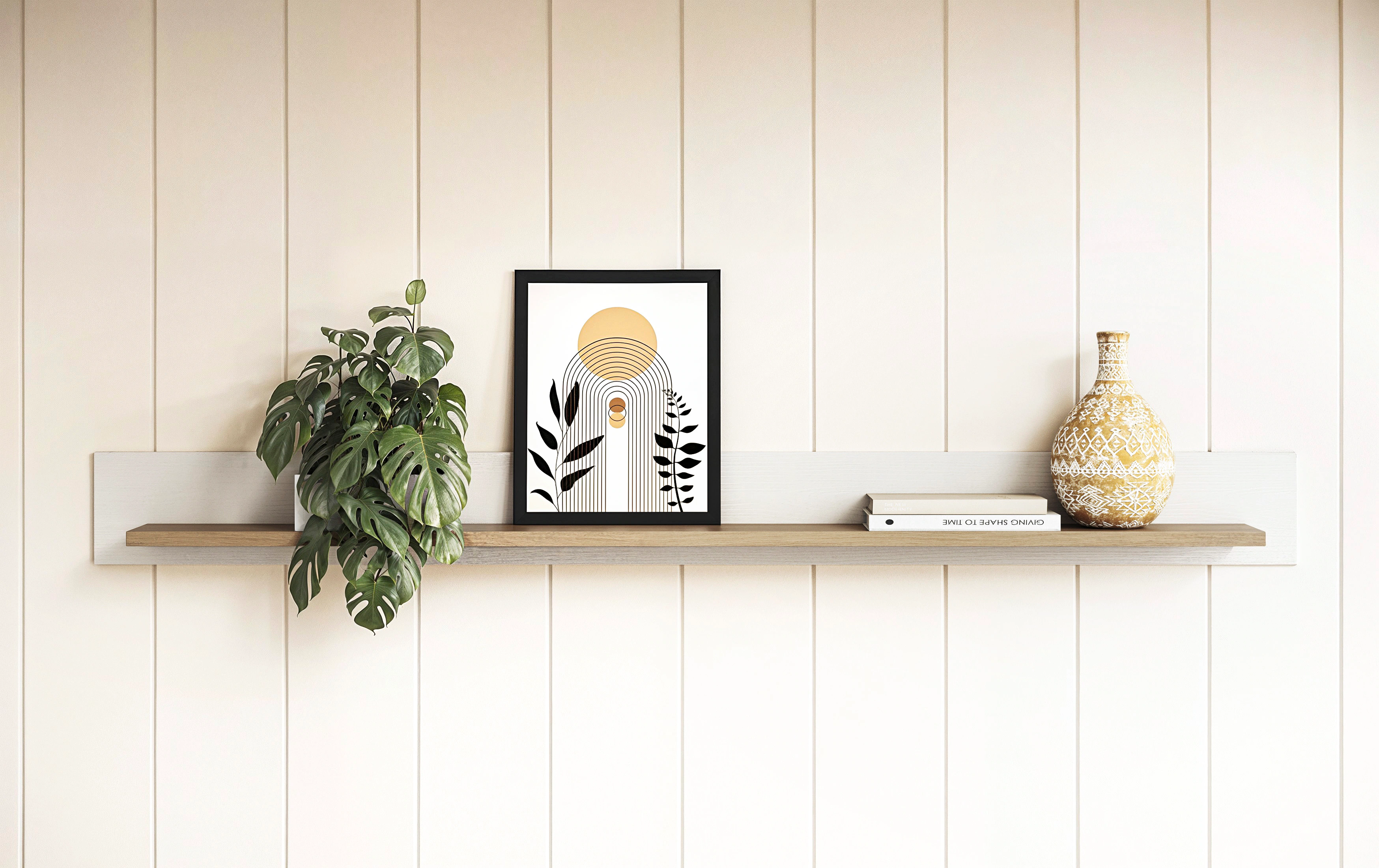 Home affaire Wandboard "Stranda, Wandregal im Scandi-Style, Wandhalter mit günstig online kaufen