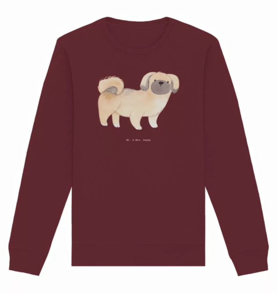 Mr. & Mrs. Panda Longpullover Größe XXL Pekingese Moment - Burgundy - Gesch günstig online kaufen