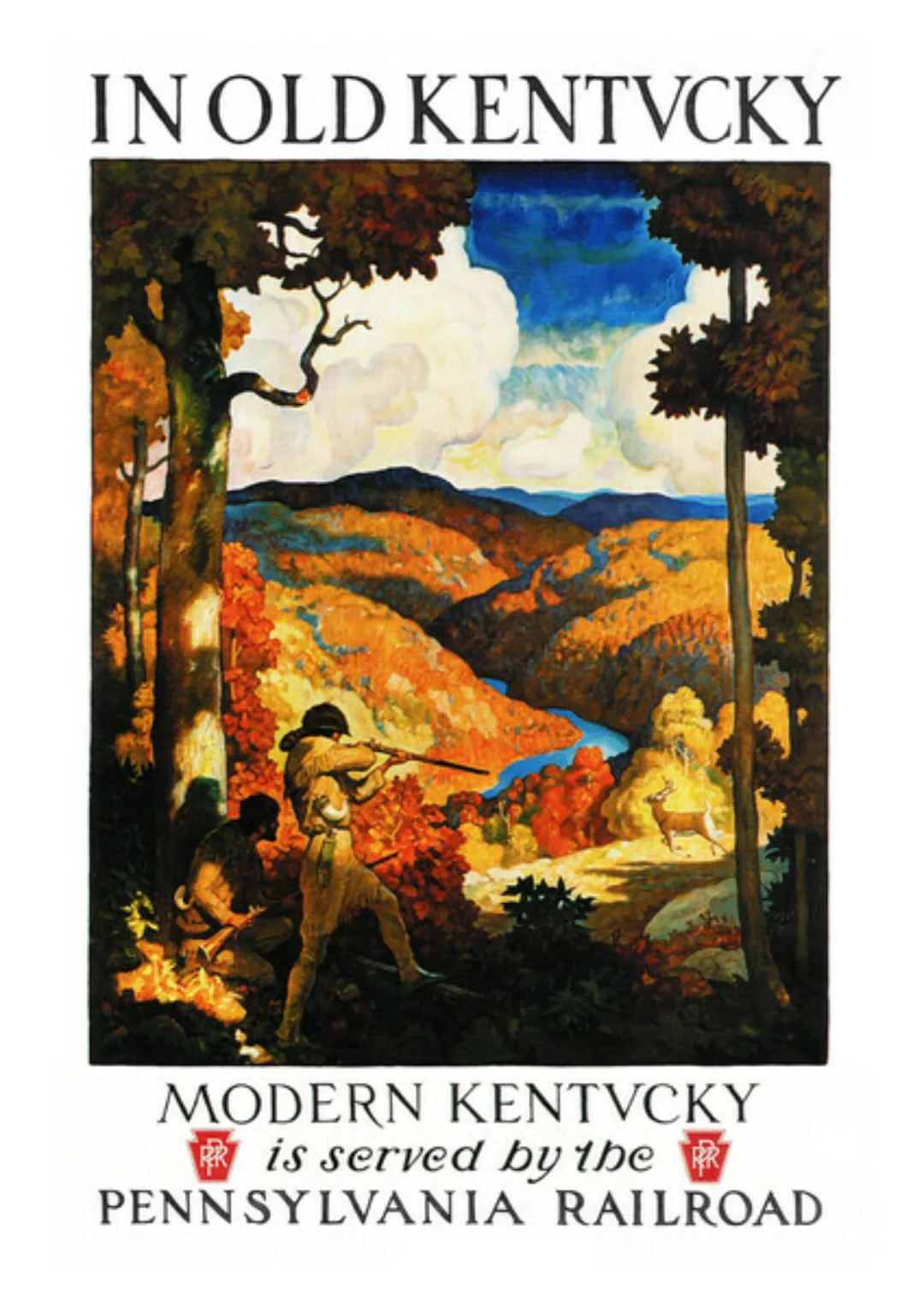 Poster / Leinwandbild - In Old Kentucky günstig online kaufen