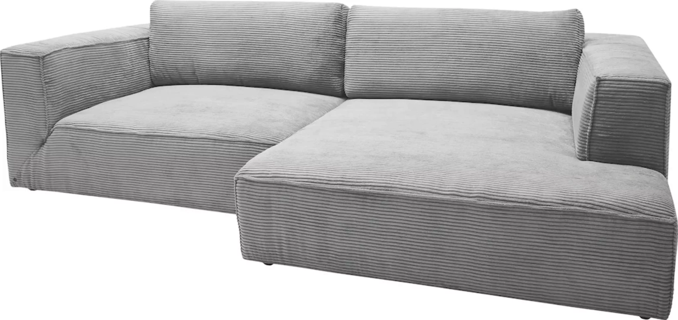 TOM TAILOR HOME Ecksofa »Big Cube Style«, (2 St.), mit cleanen Stegkissen, günstig online kaufen