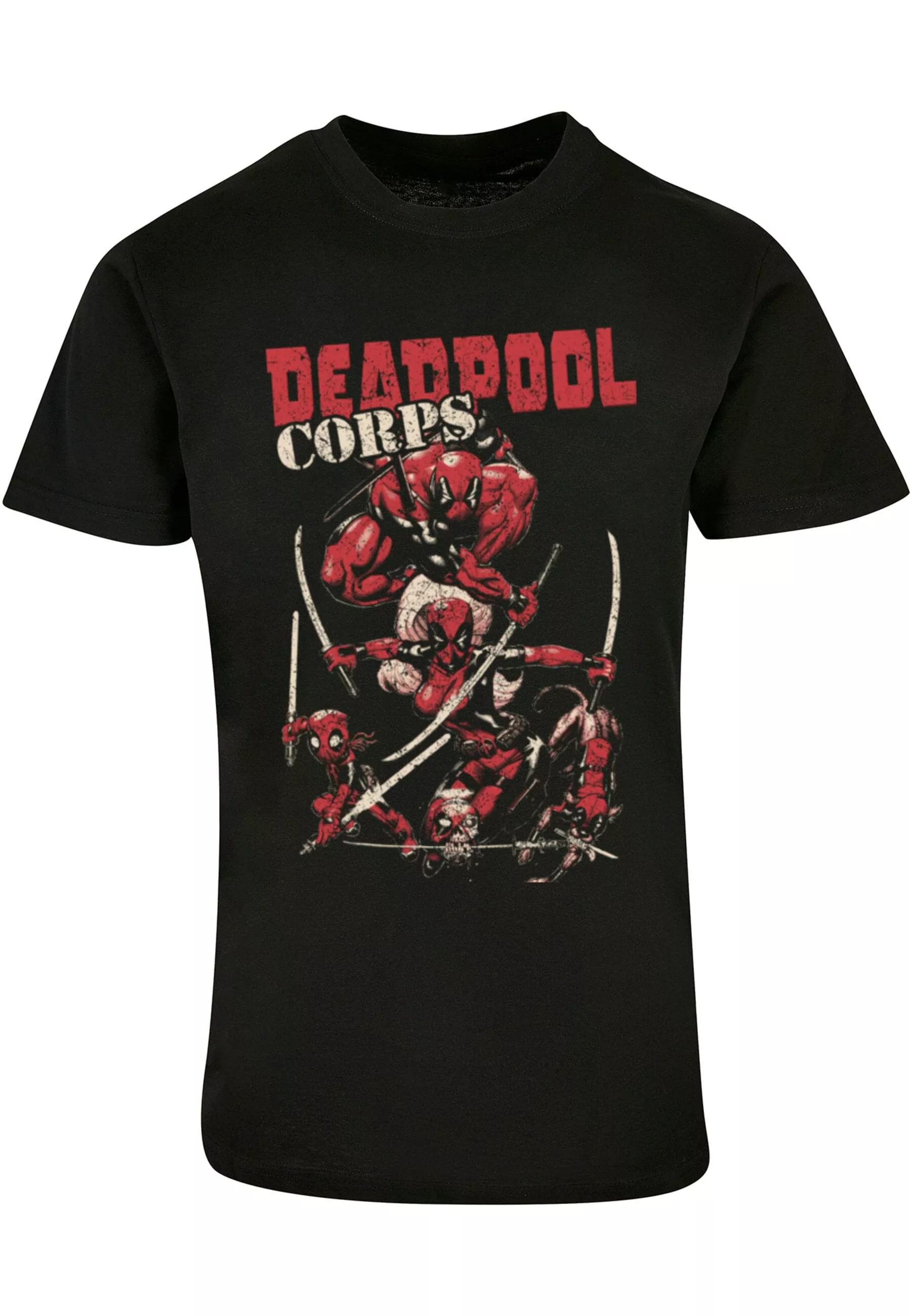 ABSOLUTE CULT T-Shirt "ABSOLUTE CULT Herren Deadpool - Family Corps T-Shirt günstig online kaufen