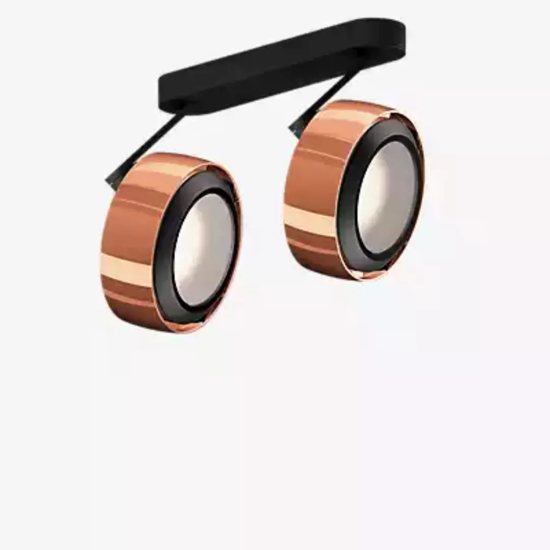 Occhio Più R Alto 3d Doppio Volt C80 Strahler LED 2-flammig, Kopf roségold/ günstig online kaufen