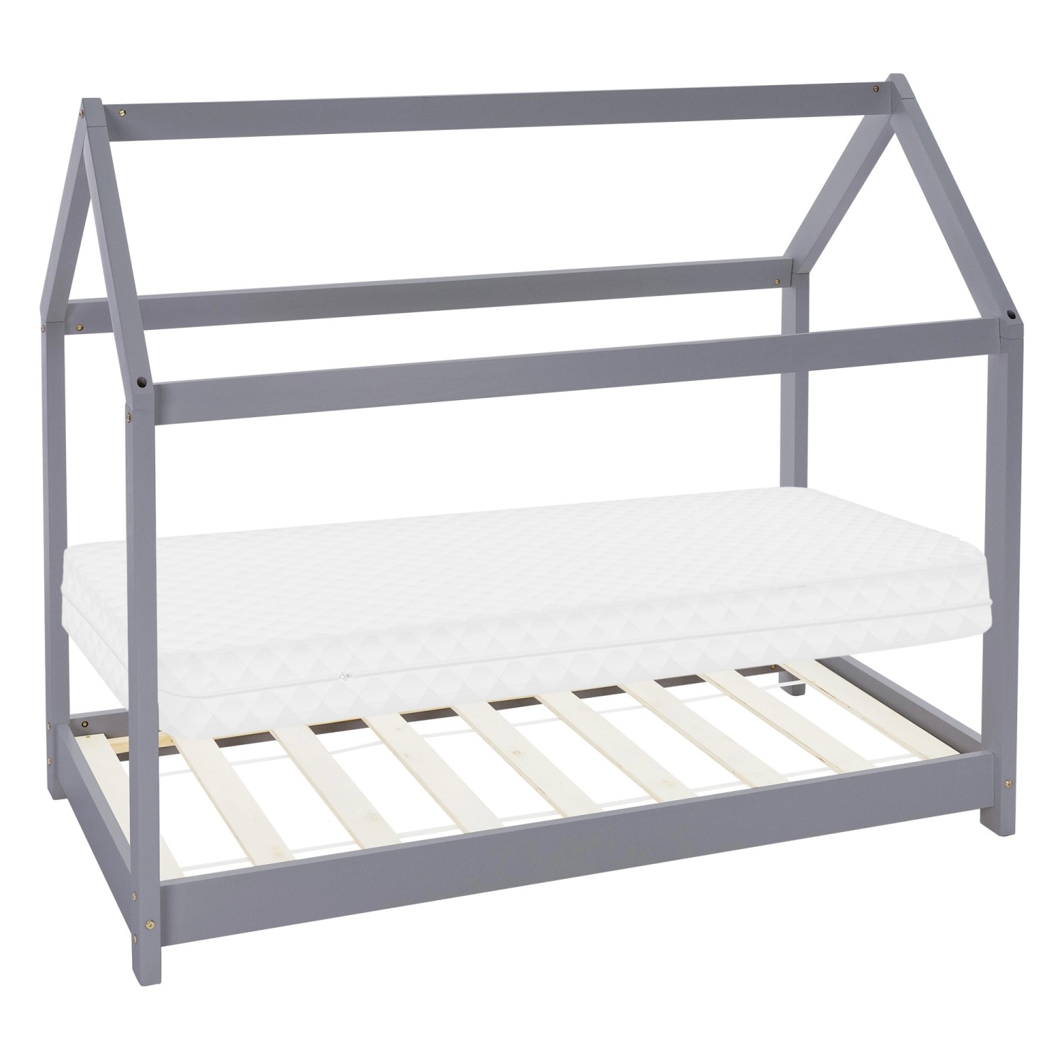 ML-DESIGN Spielbett Hausbett Kinderbett inkl. Lattenrost günstig online kaufen