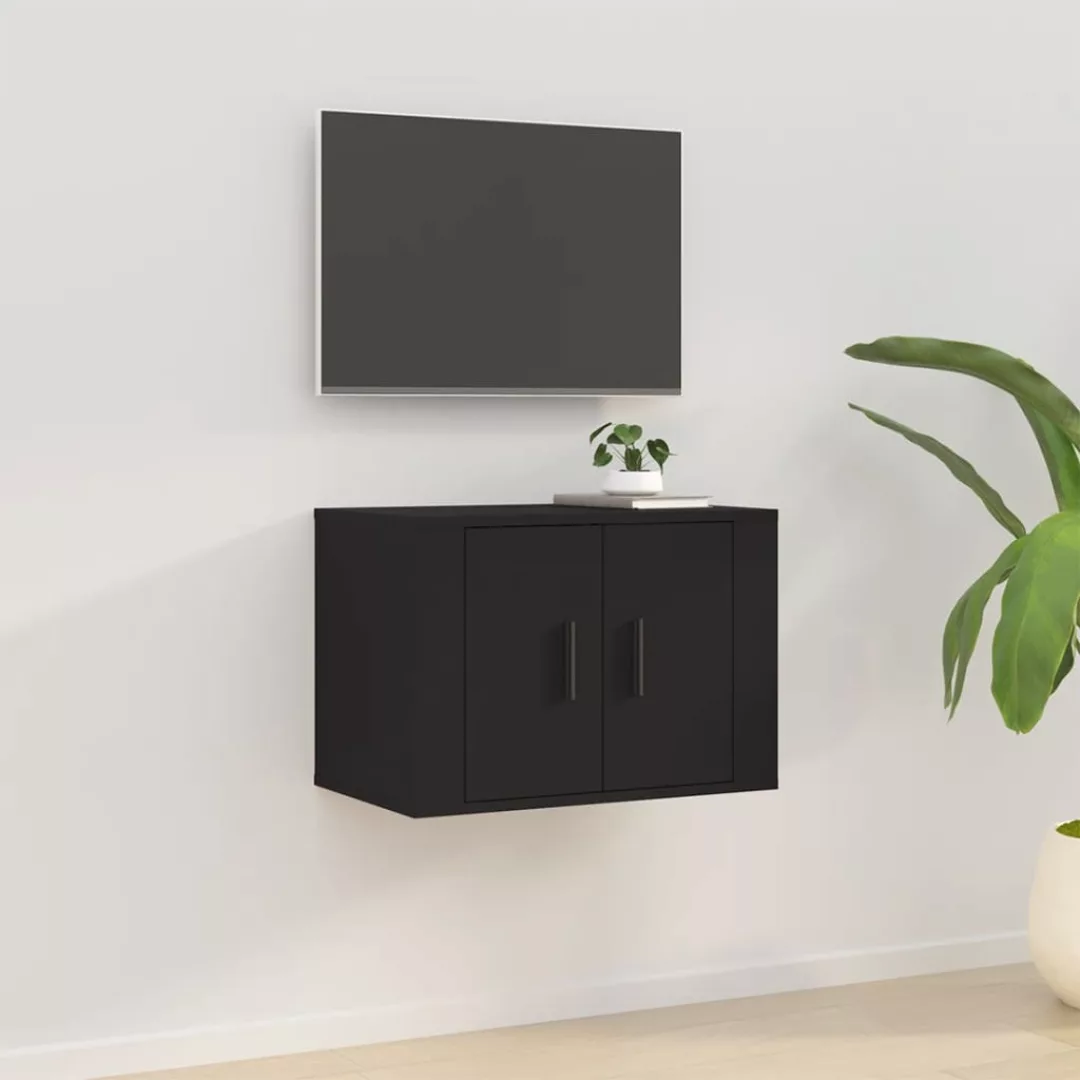 Vidaxl Tv-wandschrank Schwarz 57x34,5x40 Cm günstig online kaufen