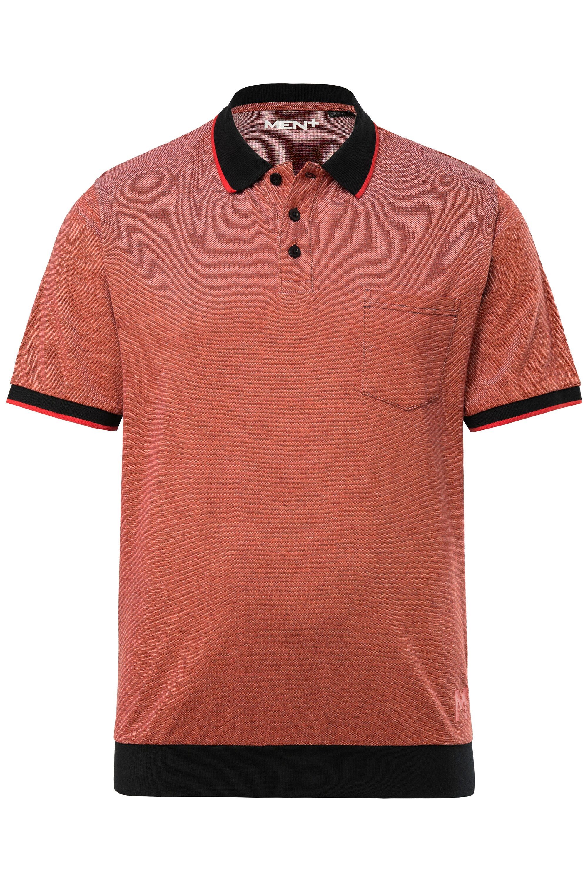 Men Plus Poloshirt Men+ Poloshirt Halbarm günstig online kaufen