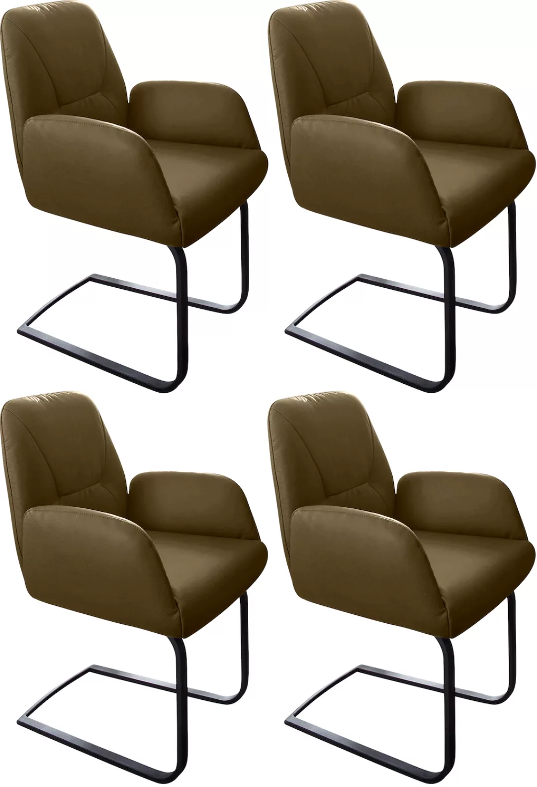 W.SCHILLIG Freischwinger "ole", (Set), 4 St., Longlife Xtra-Leder Z69, 2er- günstig online kaufen