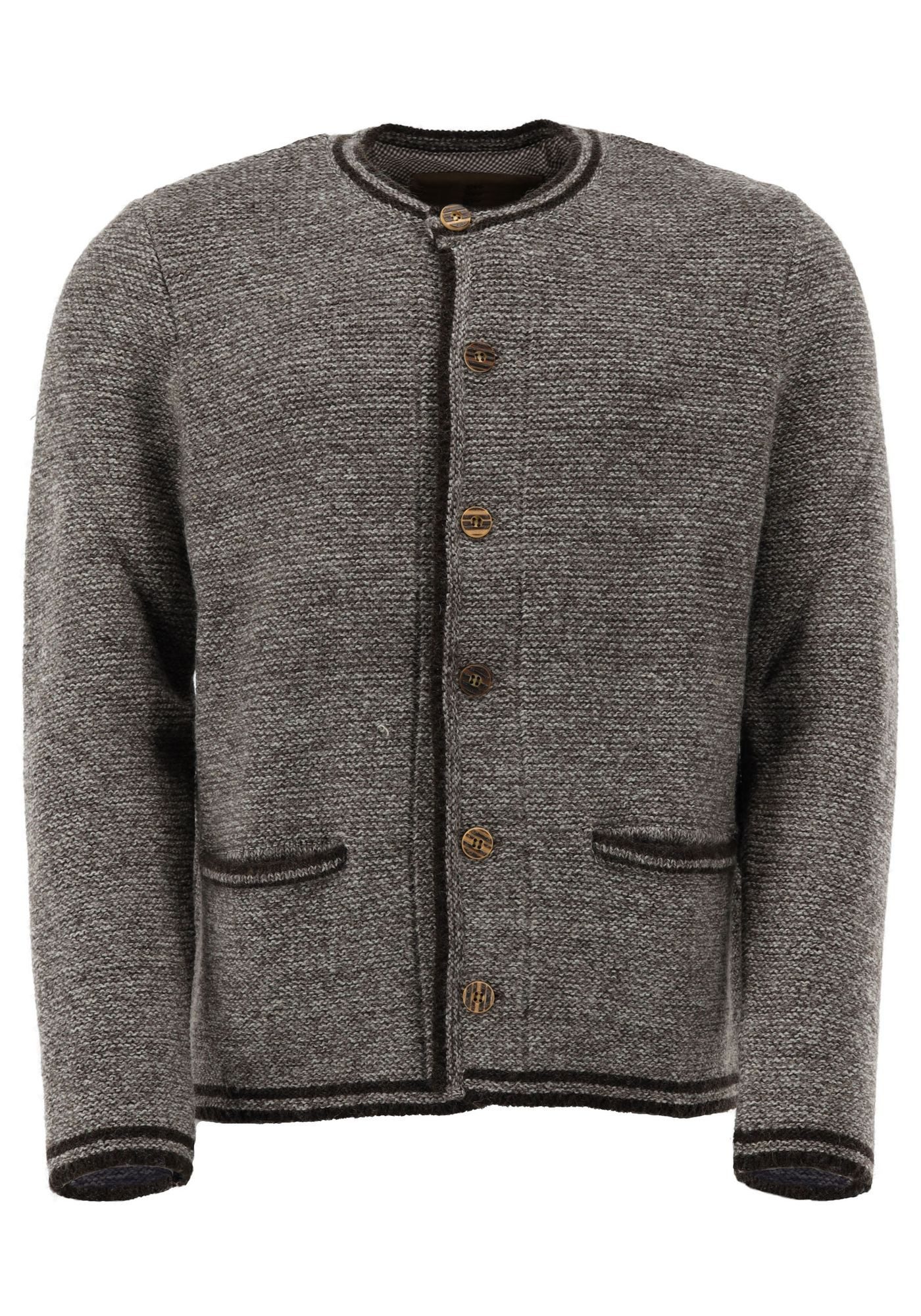 OS Trachten Strickjacke Fudei Trachten-Wolljacke mit günstig online kaufen