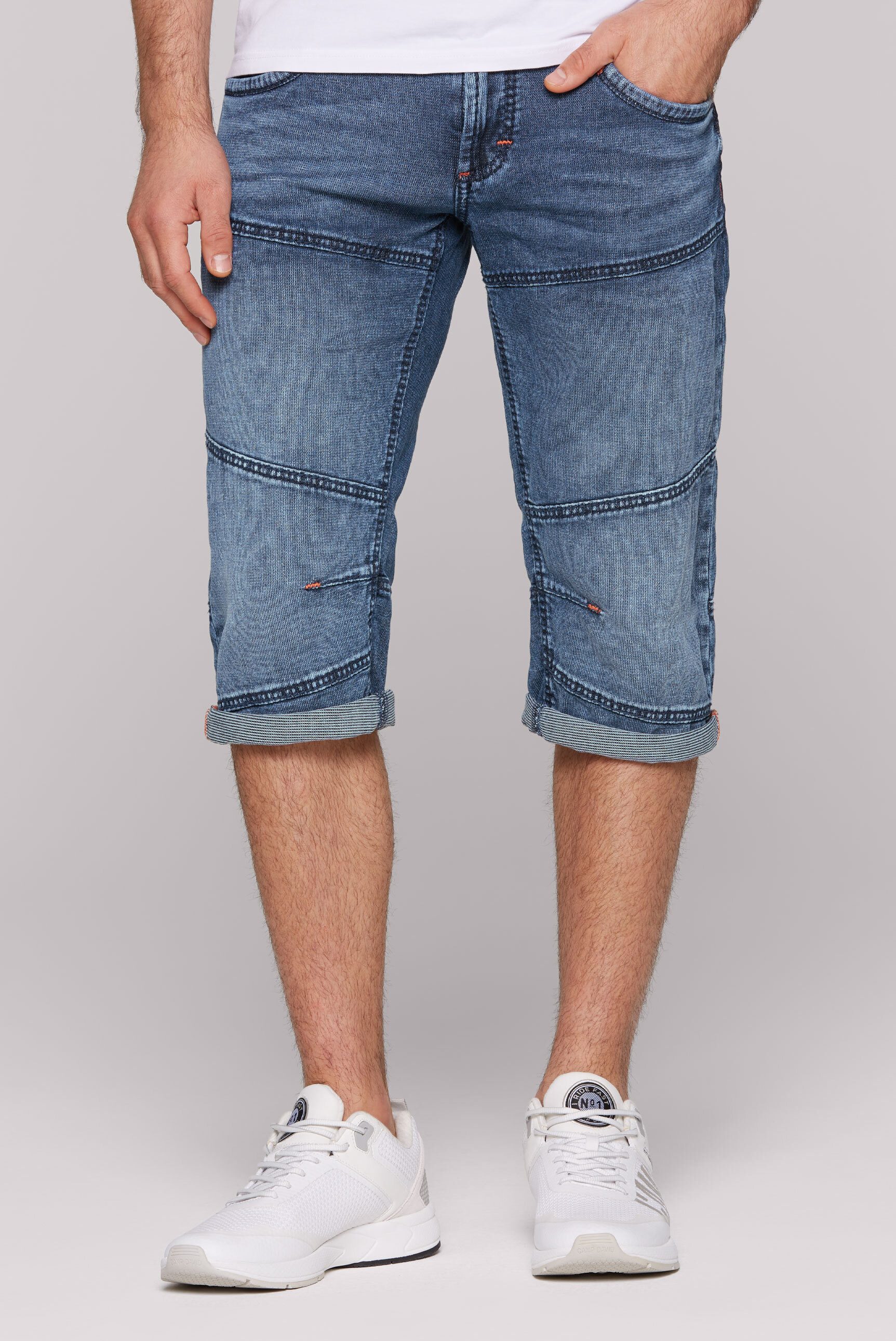 CAMP DAVID Jeansshorts, mit normaler Leibhöhe günstig online kaufen