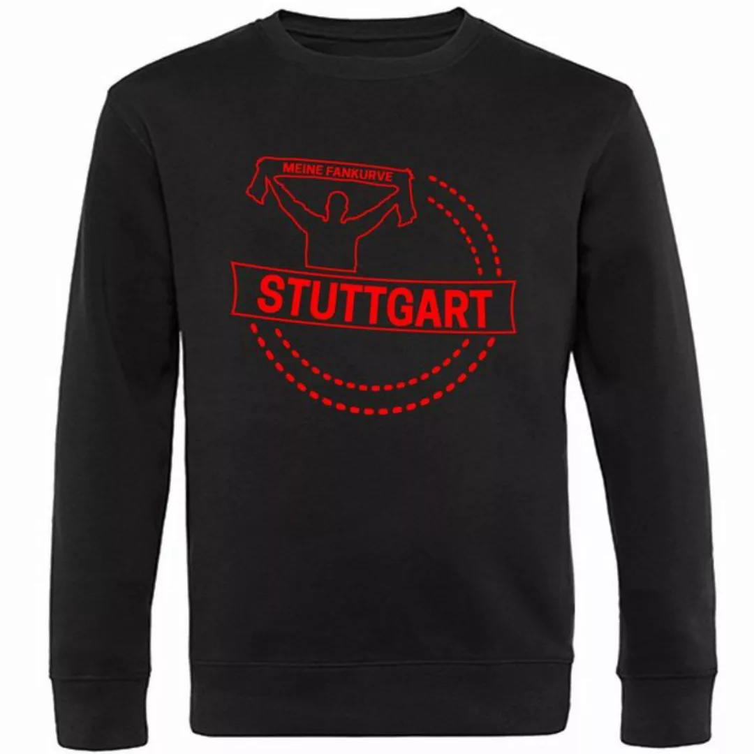multifanshop Sweatshirt Stuttgart - Meine Fankurve - Pullover günstig online kaufen