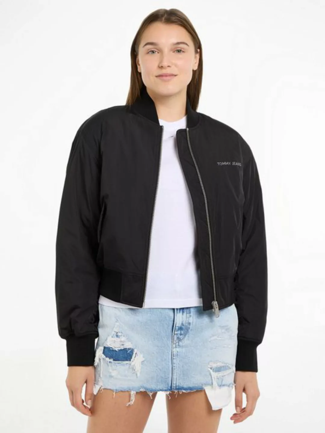 Tommy Jeans Bomberjacke TJW ESSENTIALS BOMBER JACKET EXT mit Tommy Jeans Ma günstig online kaufen