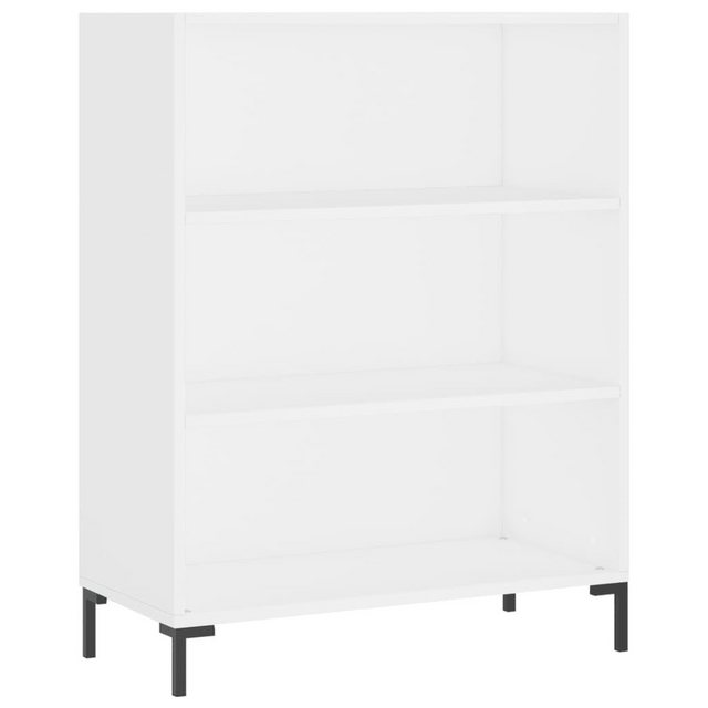 furnicato Bücherregal Weiß 69,5x32,5x90 cm Holzwerkstoff, 1-tlg. günstig online kaufen