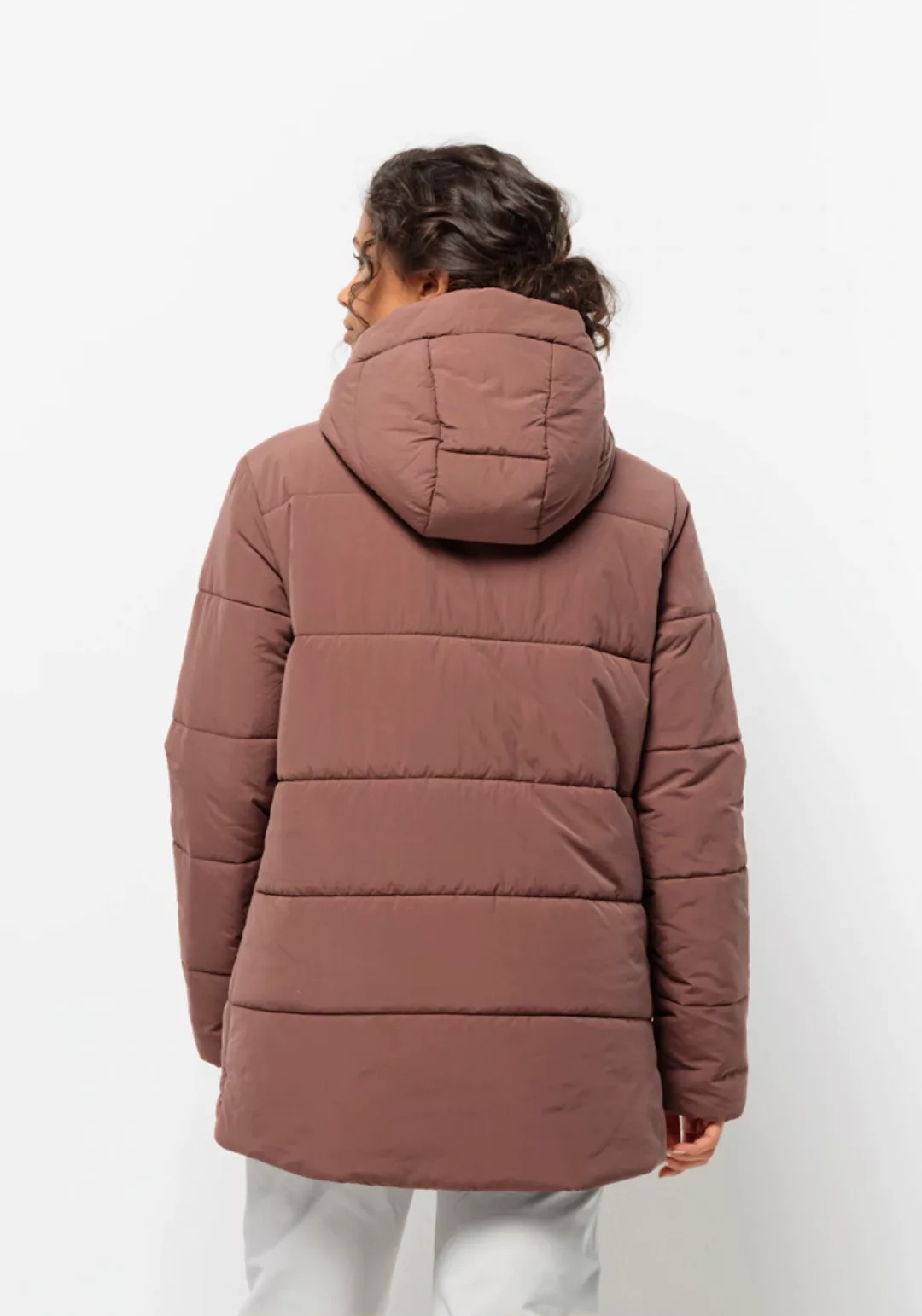 Jack Wolfskin Funktionsjacke "KAROLINGER LONG JKT W", mit Kapuze günstig online kaufen