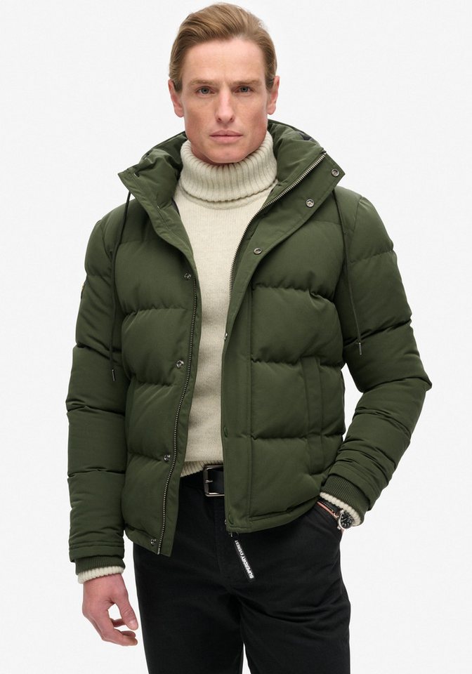 Superdry Steppjacke Everest Hooded Puffer Jacket günstig online kaufen