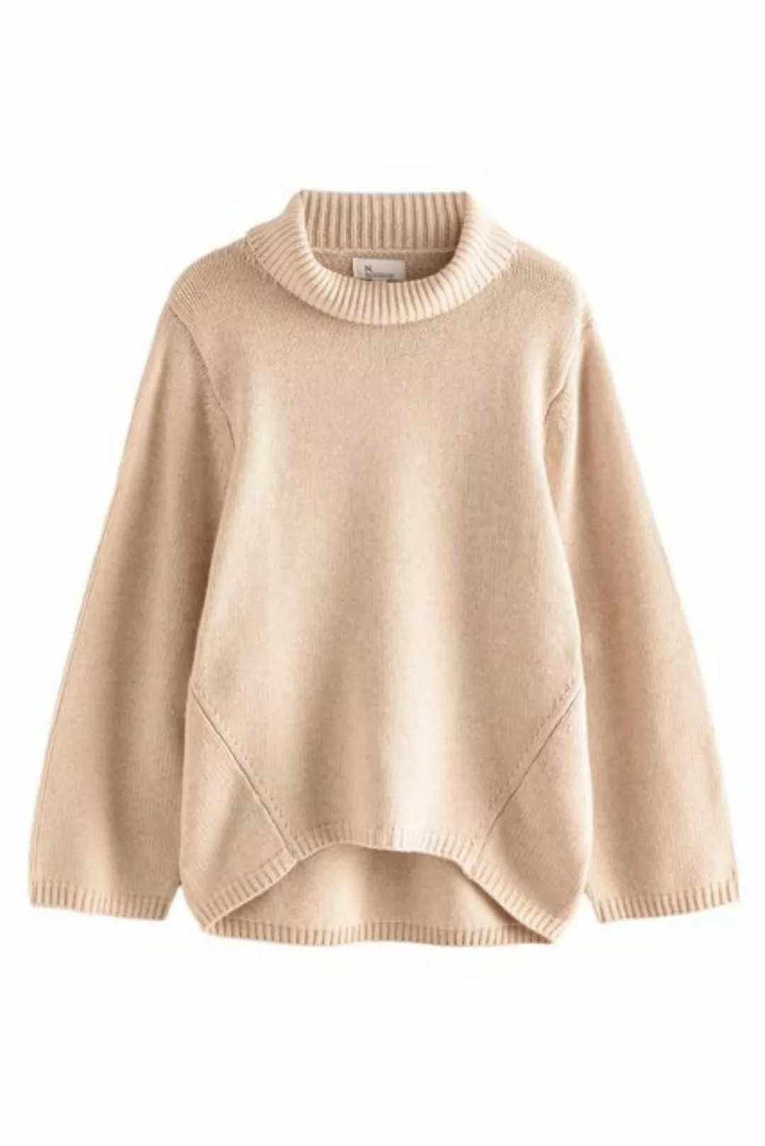 Next Kaschmirpullover PREMIUM Relaxed-Fit Strickpullover mit Kaschmir (1-tl günstig online kaufen