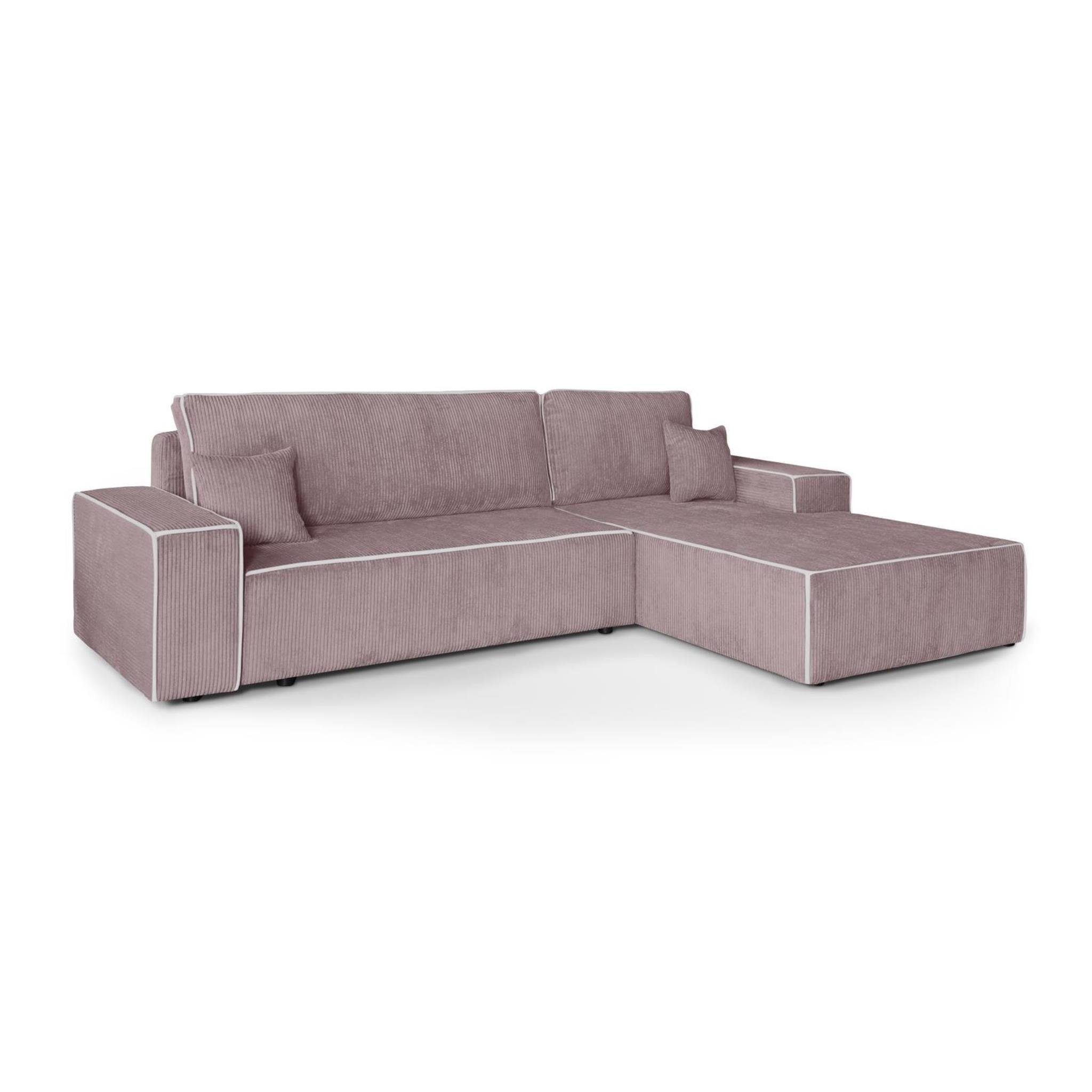 Beautysofa Ecksofa ERNI, inkl. Schlaffunktion, Bettkasten, günstig online kaufen