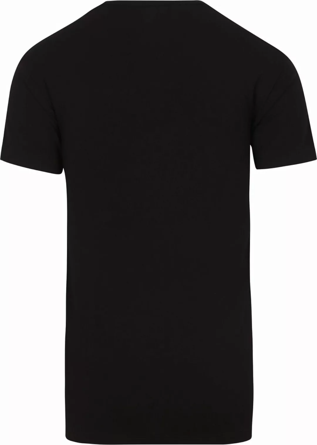 Alan Red Bamboo T-shirt Schwarz - Größe M günstig online kaufen