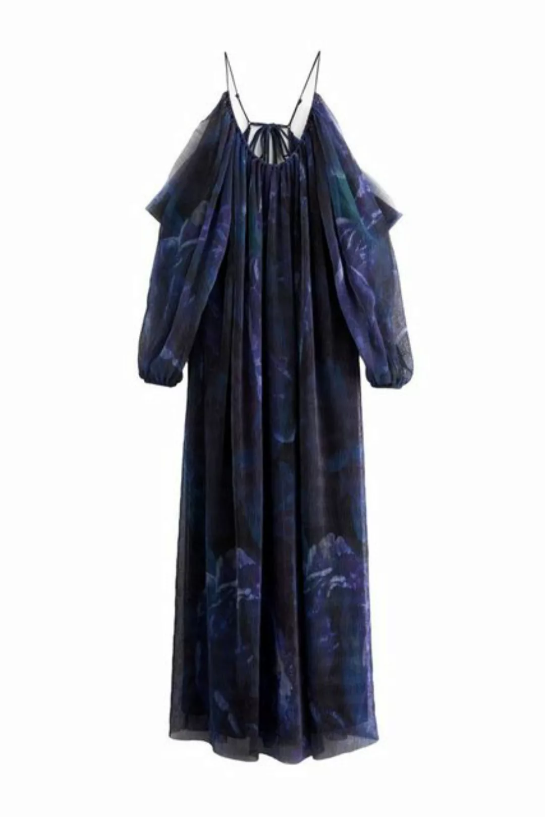 Next Maxikleid Maxi-Trägerkleid aus Mesh in Knitteroptik (1-tlg) günstig online kaufen