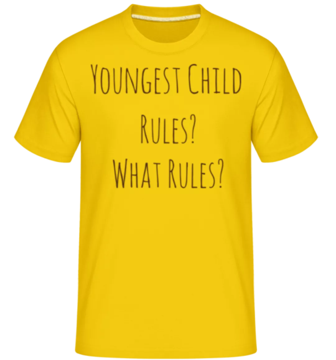 Youngest Child · Shirtinator Männer T-Shirt günstig online kaufen