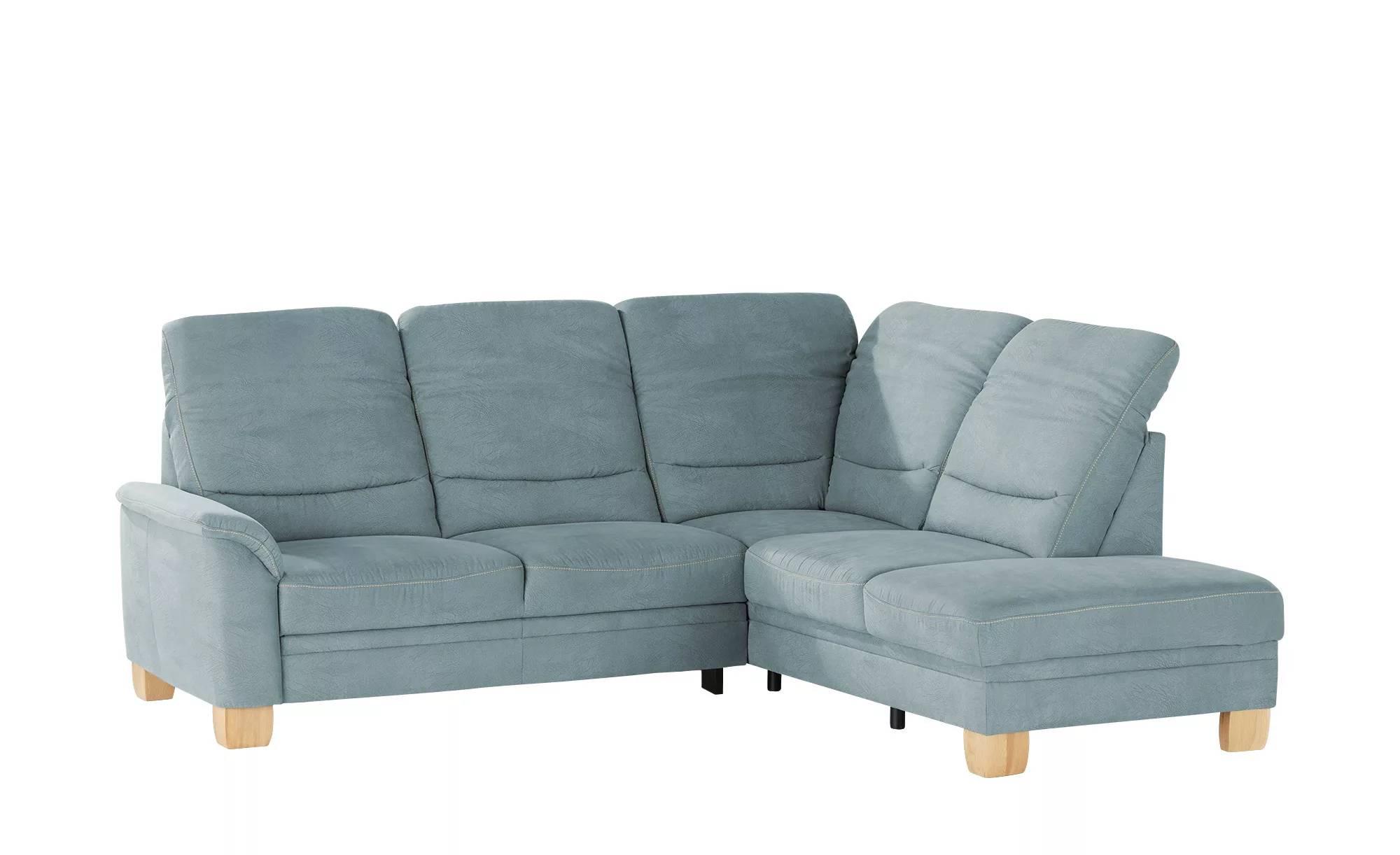 meinSofa Ecksofa  Liva ¦ blau ¦ Maße (cm): B: 254 H: 106 T: 224 Polstermöbe günstig online kaufen