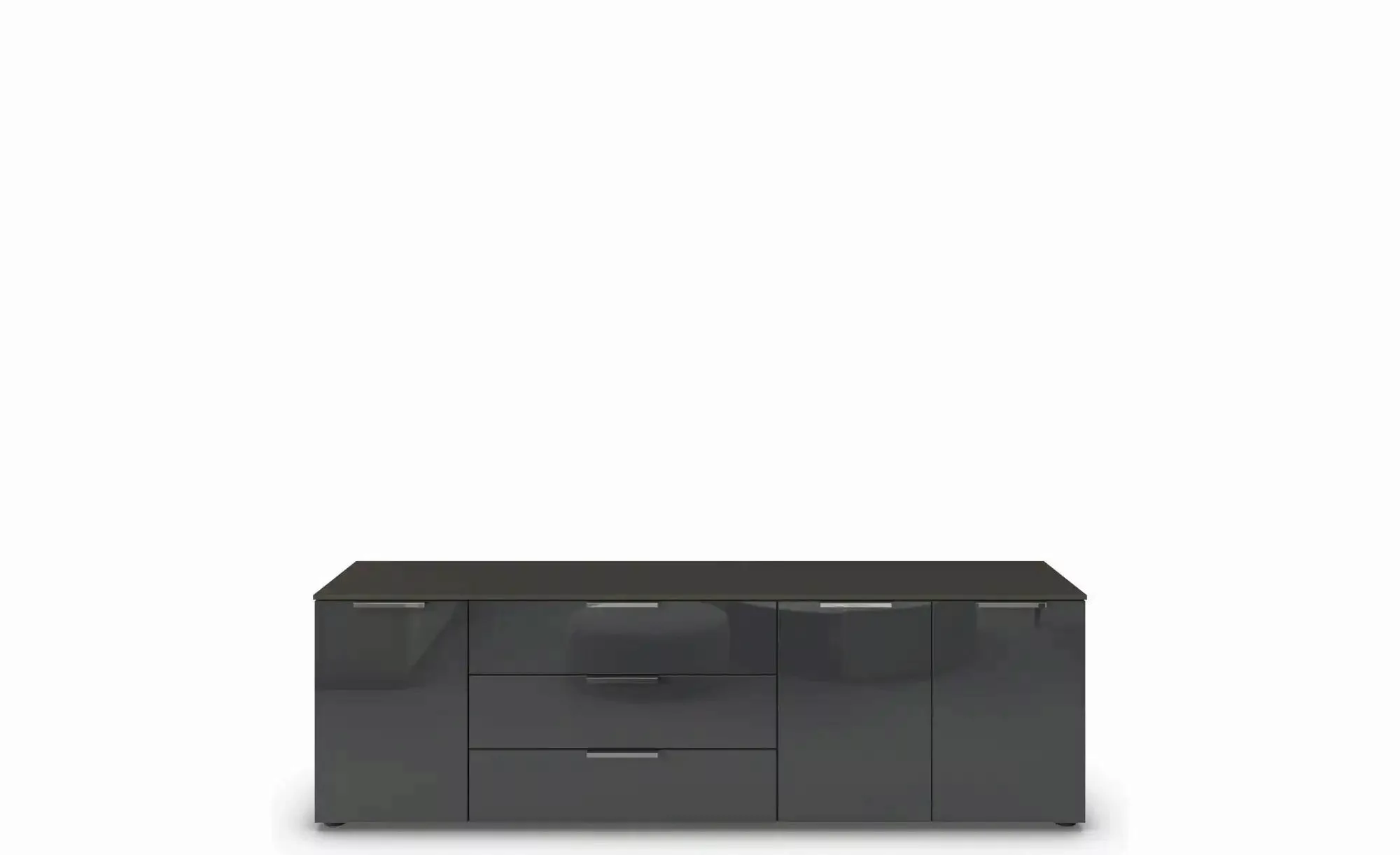 Sideboard  Frome ¦ schwarz ¦ Maße (cm): B: 199 H: 61 Kommoden & Sideboards günstig online kaufen