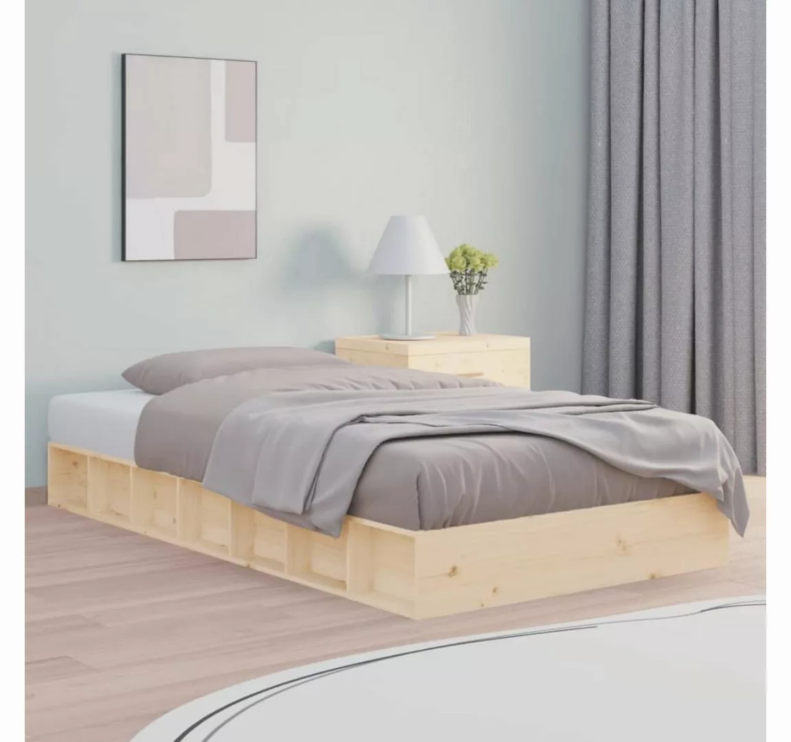 furnicato Bett Massivholzbett 120x190 cm günstig online kaufen