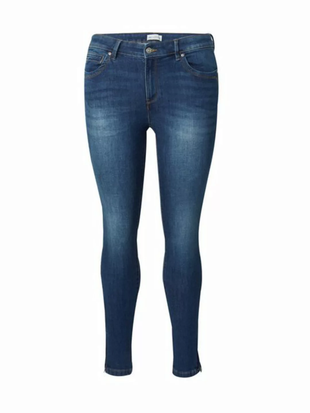 ONLY CARMAKOMA Skinny-fit-Jeans CARKARLA REG SK ANK ZIP DNM BJ581 NOOS günstig online kaufen