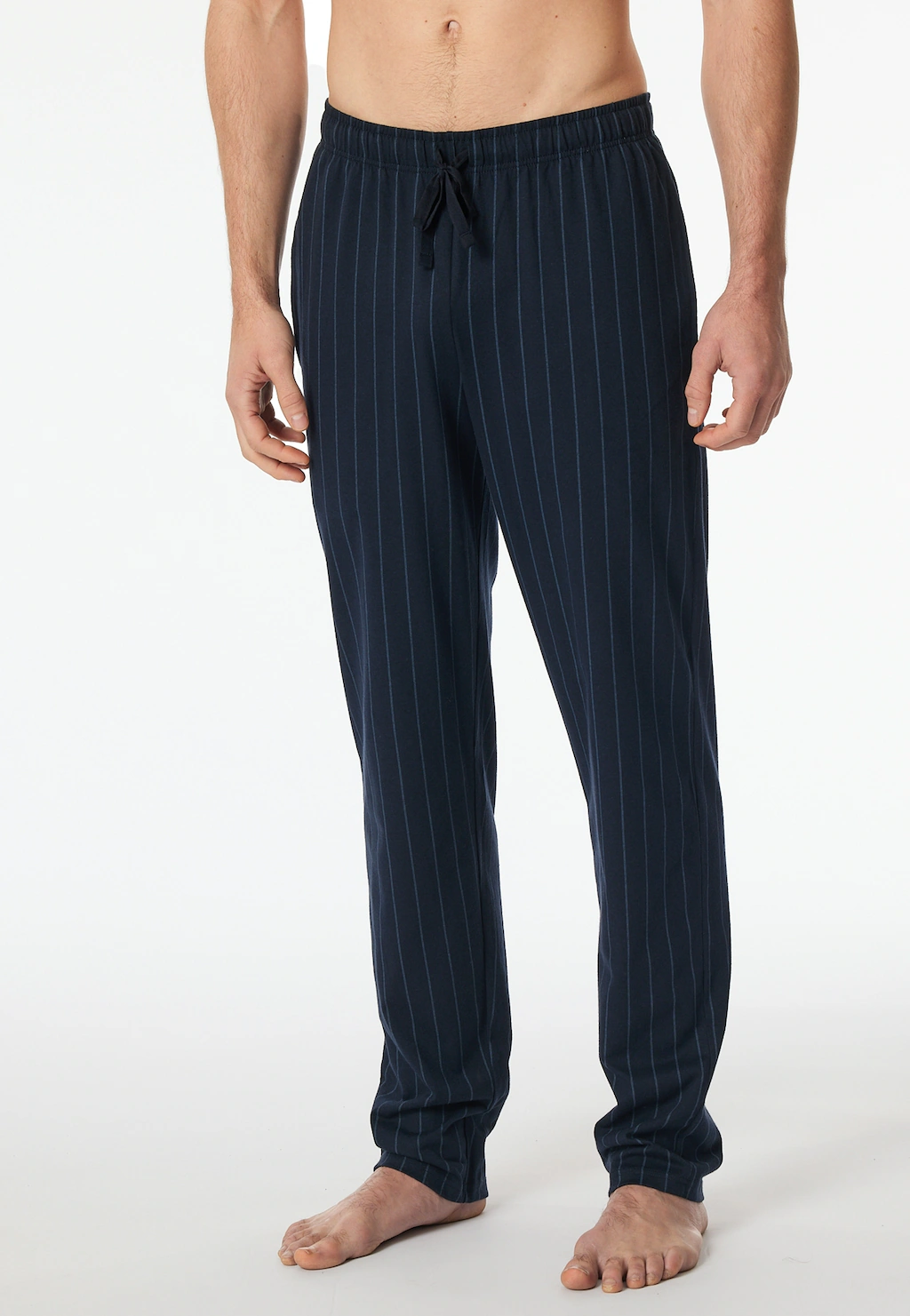 Schiesser Pyjamahose "Mix + Relax", gestreift, seitliche Taschen, Bindekord günstig online kaufen