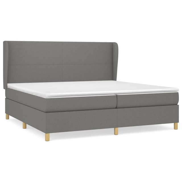 vidaXL Boxspringbett Bett Boxspringbett mit Matratze & Topper Stoff verschi günstig online kaufen