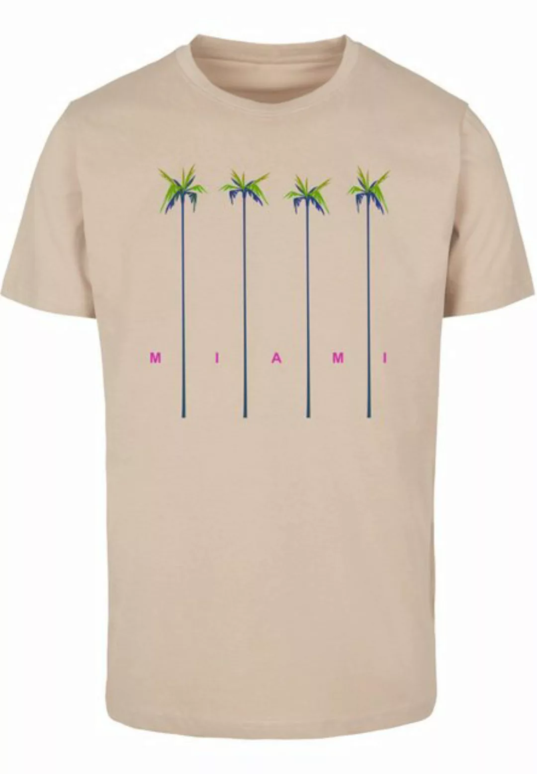 MisterTee T-Shirt MisterTee Herren Miami Palms Tee (1-tlg) günstig online kaufen