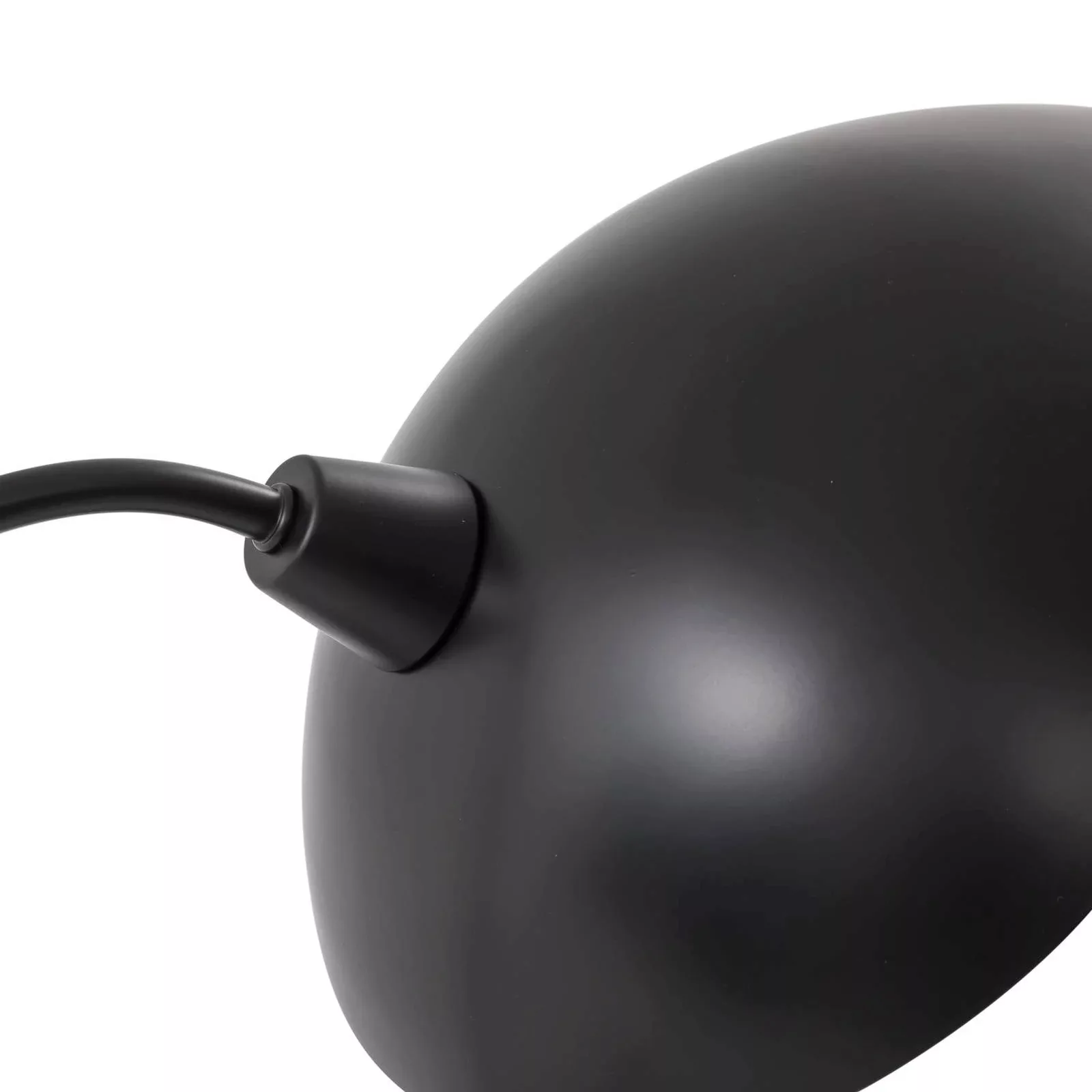 Lucande Tischleuchte Arvadon, schwarz, Metall, 42,75 cm hoch günstig online kaufen